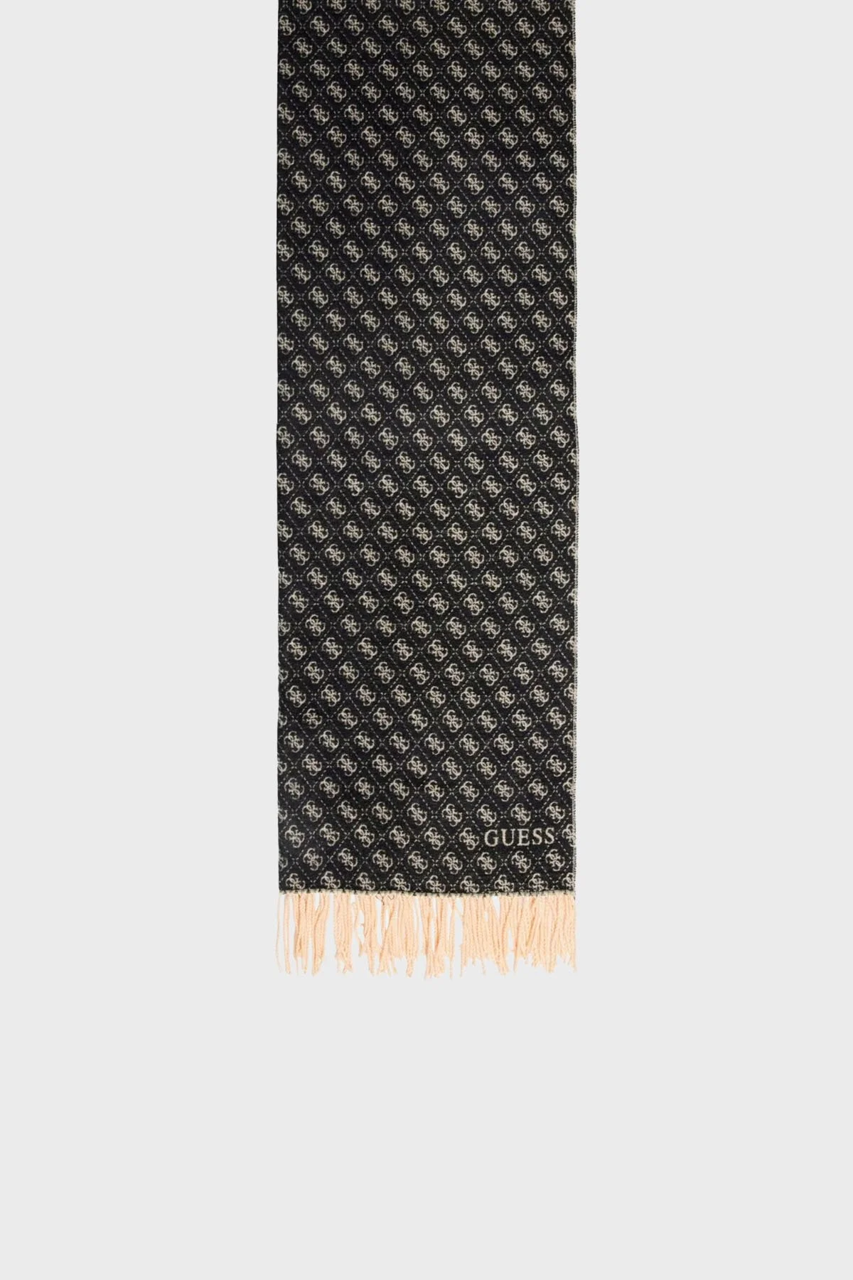 Guess 60 x 180 cm Logolu Çift Taraflı AW5423POL03 Bayan Şal AW5423 POL03 BLA SİYAH - 5