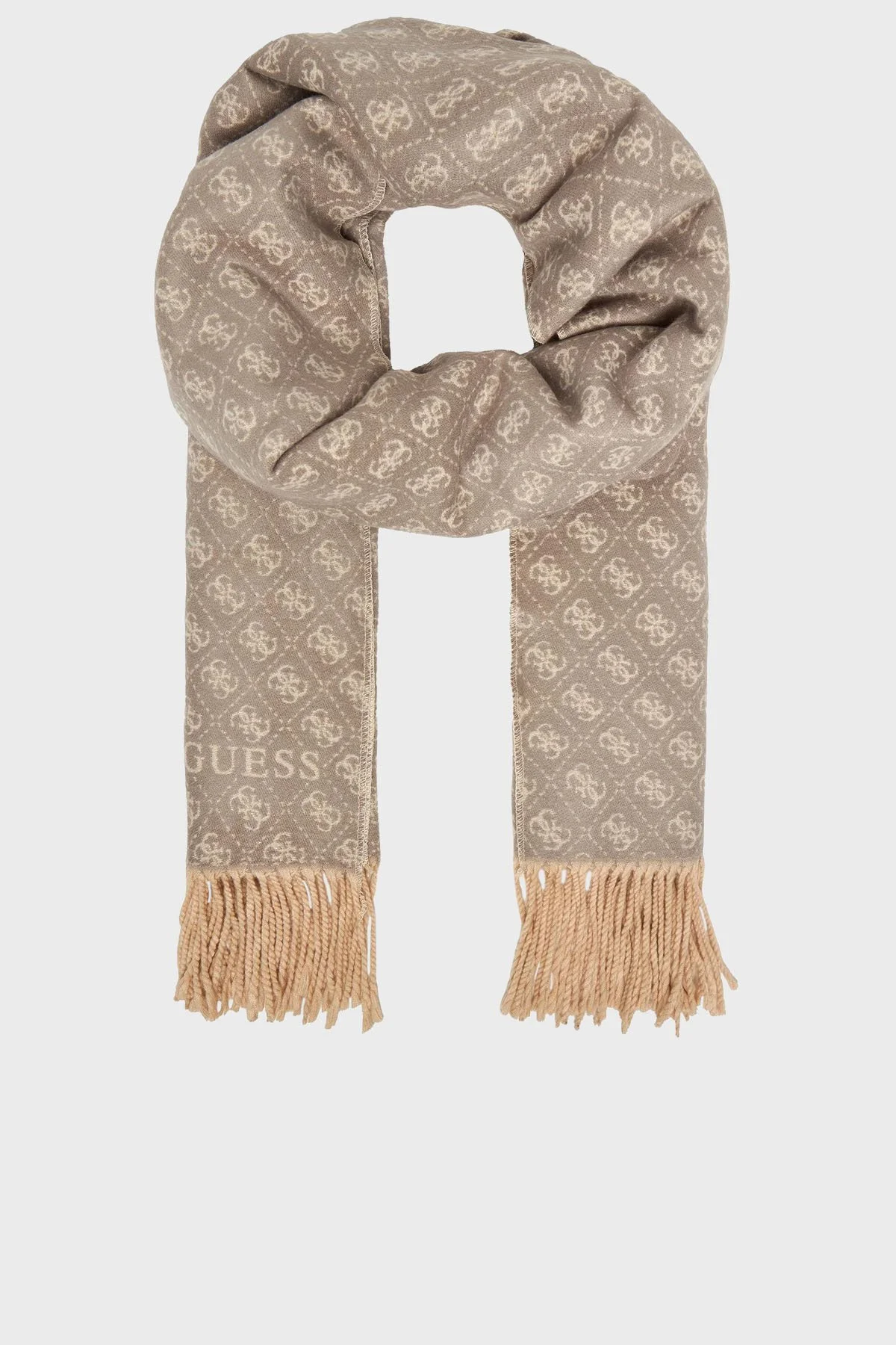 Guess 60 x 180 cm Logolu Çift Taraflı AW5423POL03 Bayan Şal AW5423 POL03 GRY GRİ - 6