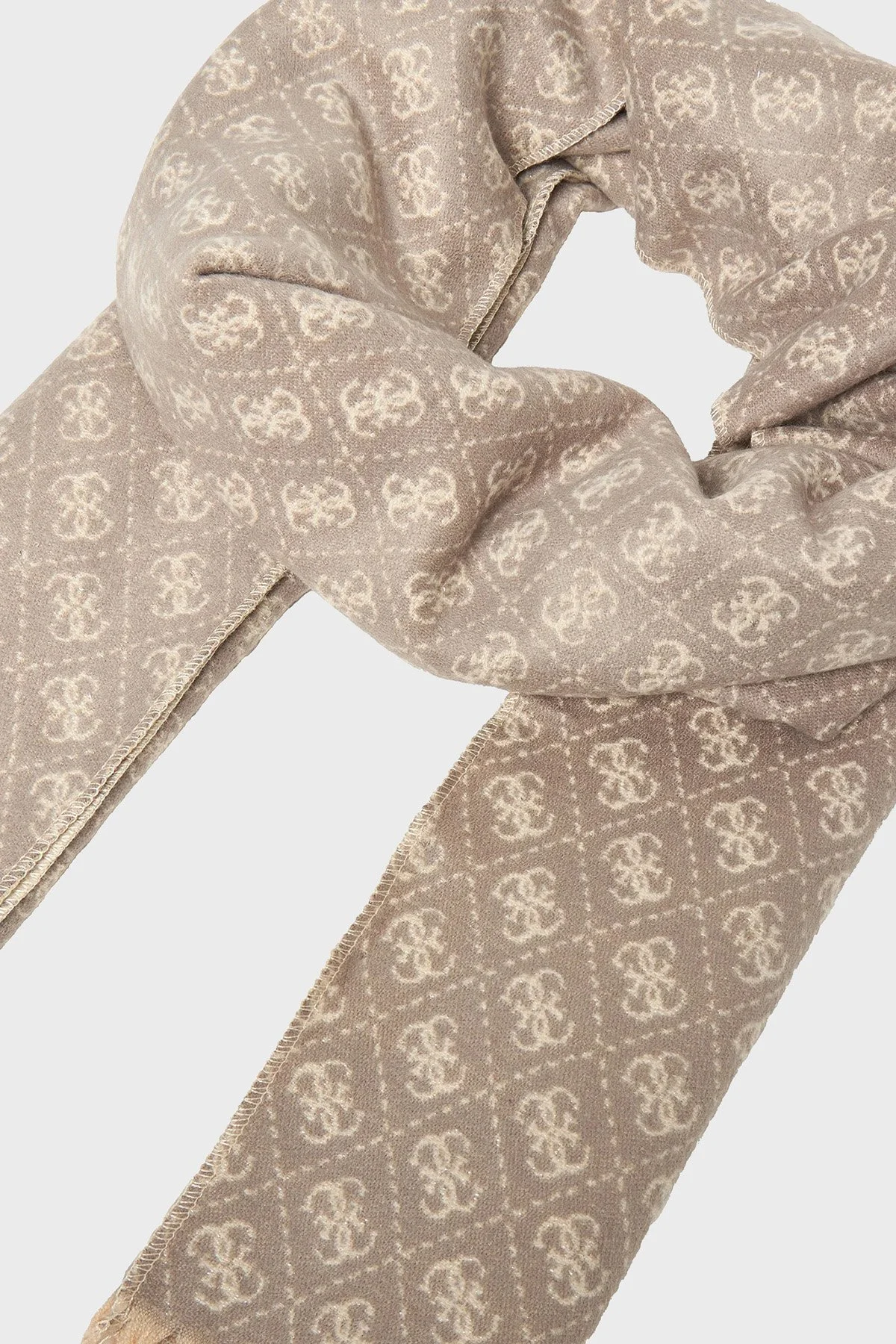 Guess 60 x 180 cm Logolu Çift Taraflı AW5423POL03 Bayan Şal AW5423 POL03 GRY GRİ - 7