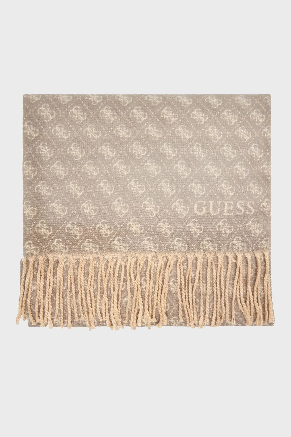 Guess 60 x 180 cm Logolu Çift Taraflı AW5423POL03 Bayan Şal AW5423 POL03 GRY GRİ - 8