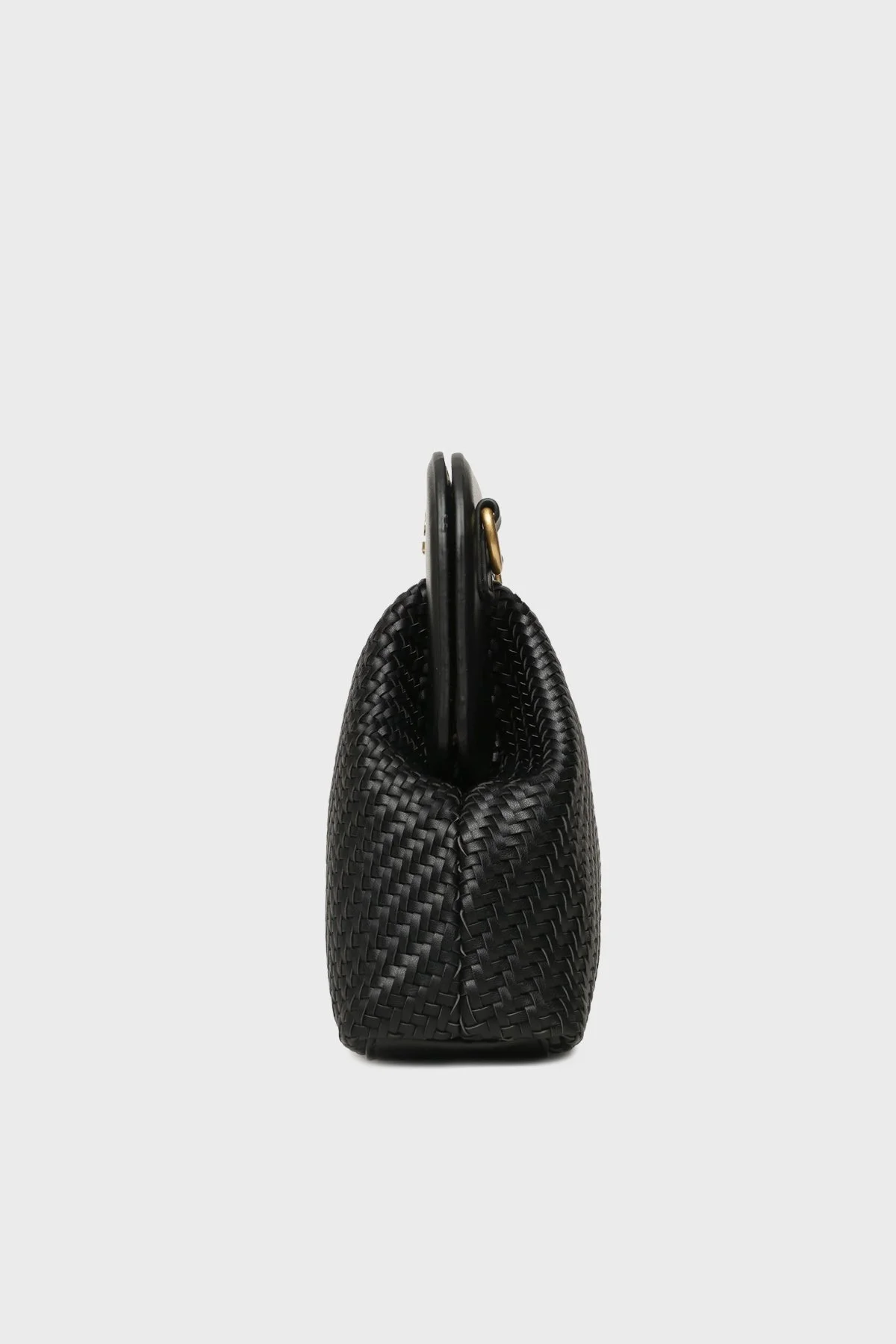 Guess Abey Çıkarılabilir Omuz Askılı Örgü Clutch Bayan Çanta HWWA8558170 BLA SİYAH - 2