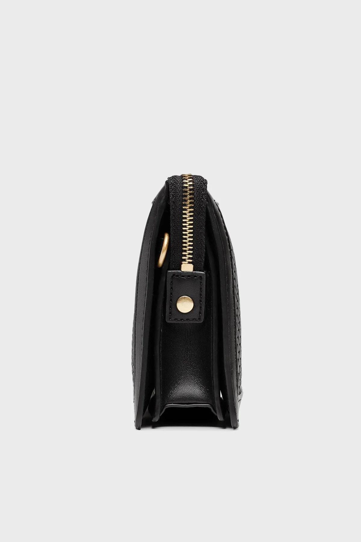 Guess Abey Fermuarlı Zincirli Omuz Askılı Bayan Çanta HWWA8558730 BLA SİYAH - 4