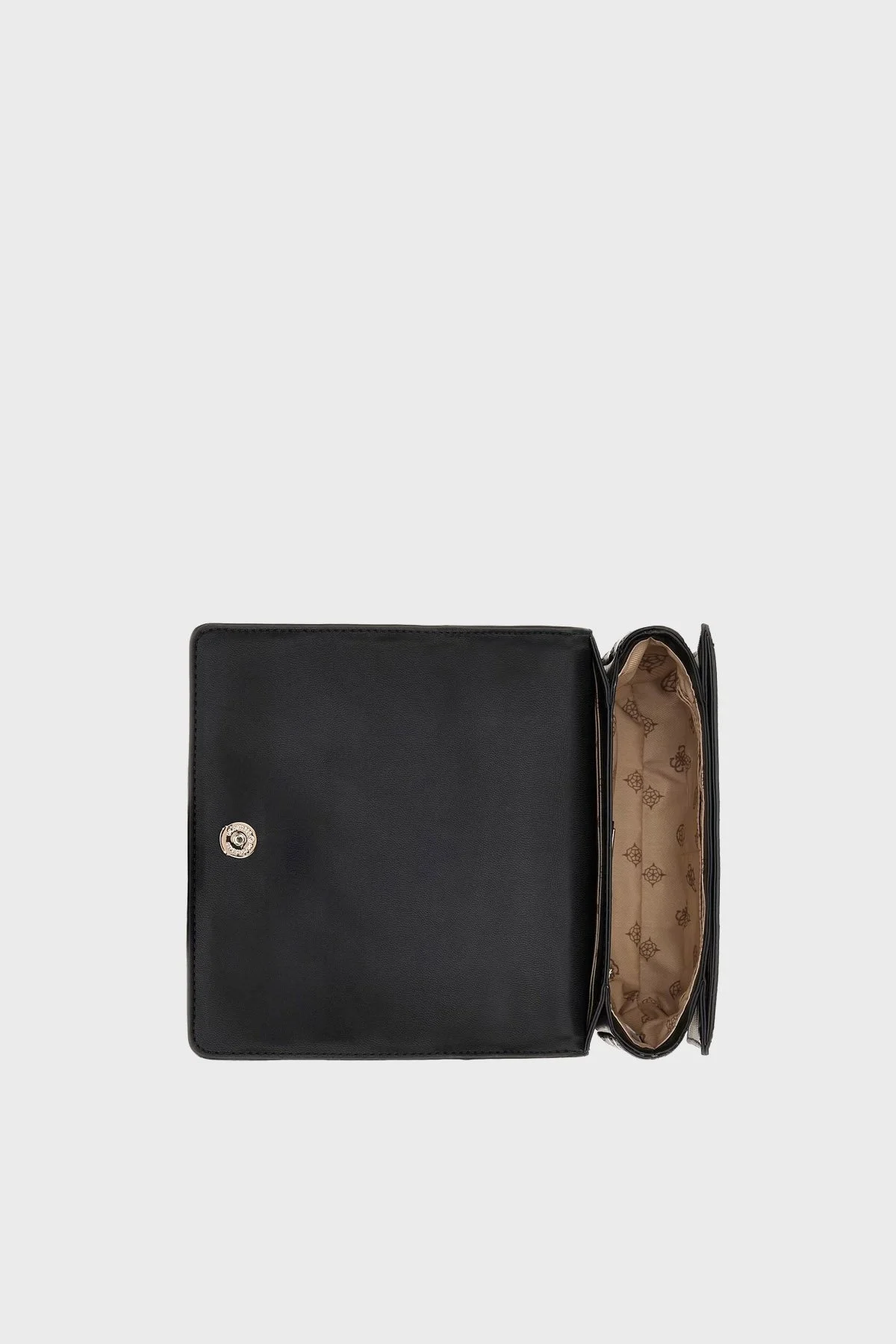 Guess Abey Kabartmalı Logolu Mini Omuz Bayan Çanta HWPD8558190 BLA SİYAH - 5