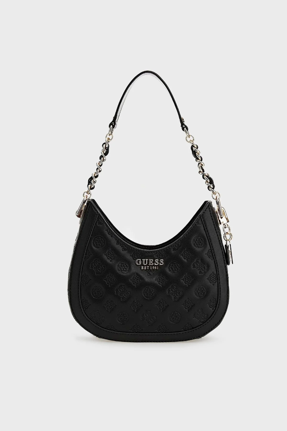 Guess Abey Logolu Zincir Askılı Bayan Çanta HWPD8558010 BLA SİYAH - 1