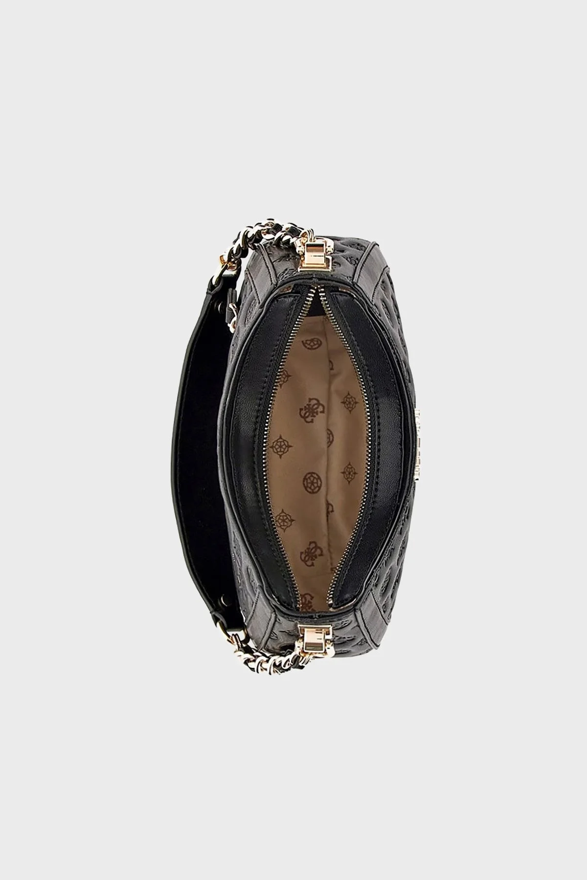 Guess Abey Logolu Zincir Askılı Bayan Çanta HWPD8558010 BLA SİYAH - 4