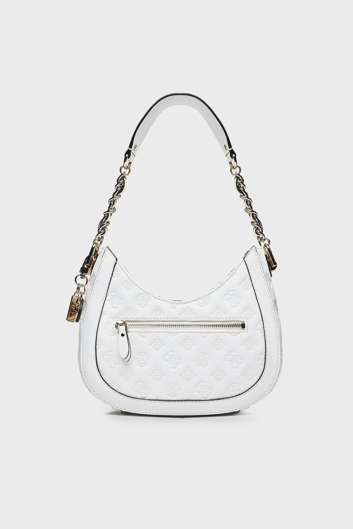 Guess Abey Logolu Zincir Askılı Bayan Çanta HWPD8558010 WHI BEYAZ - 4