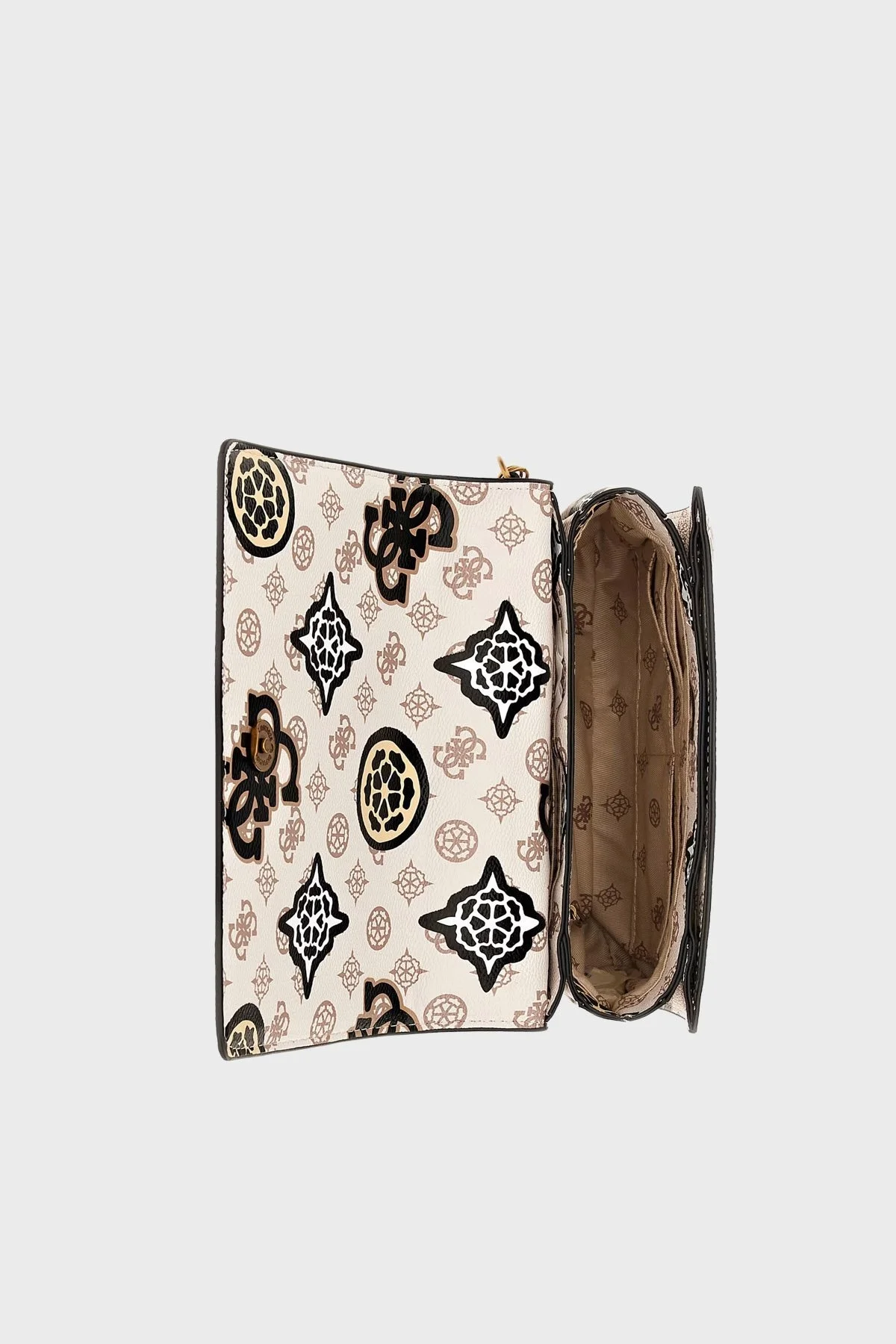 Guess Abey Logolu Zincir Askılı Bayan Çanta HWPP8558190 CRU KREM - 5