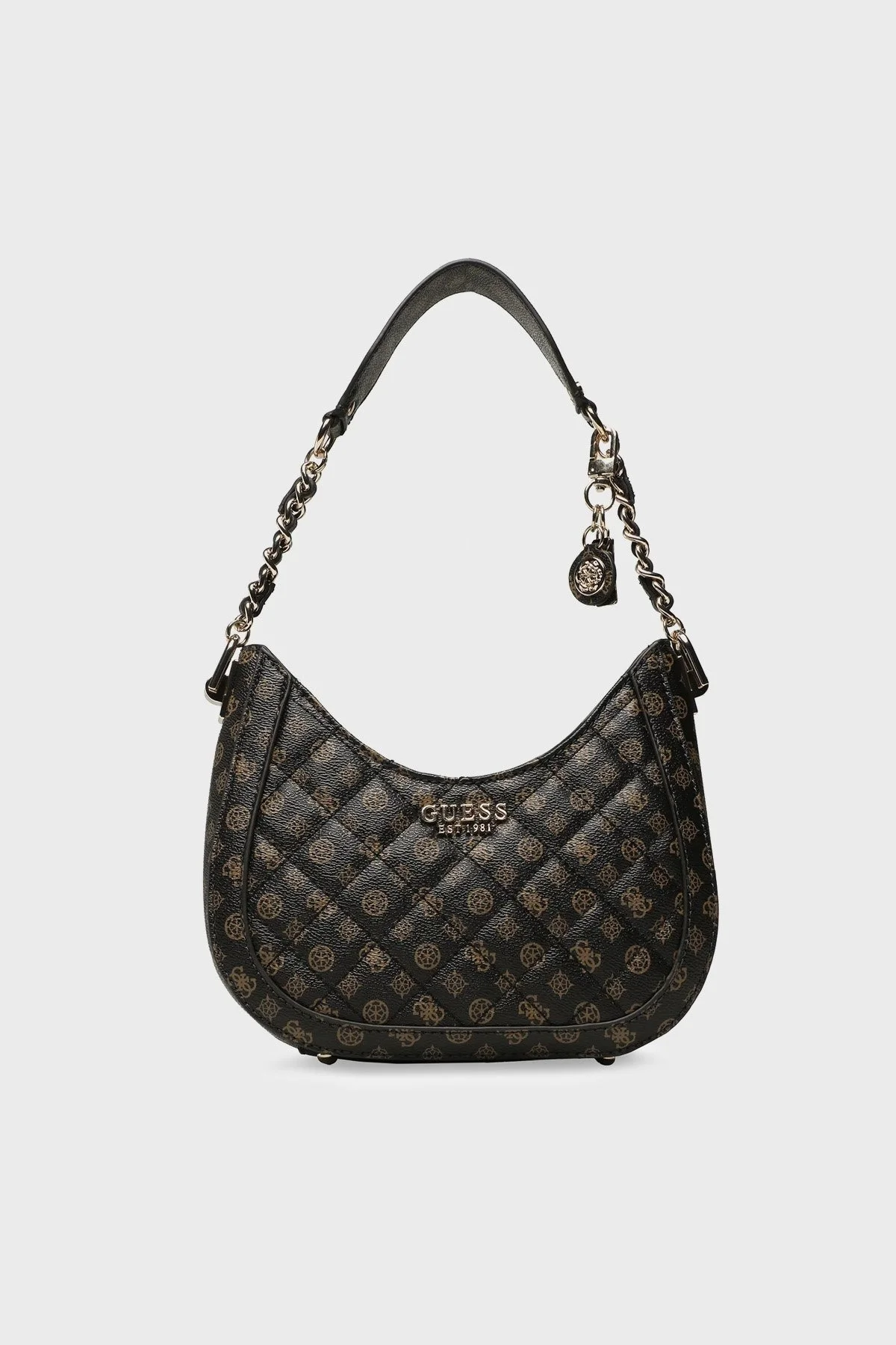 Guess Abey Logolu Zincir Detaylı Bayan Çanta HWPG8558010 MLO SİYAH - 1