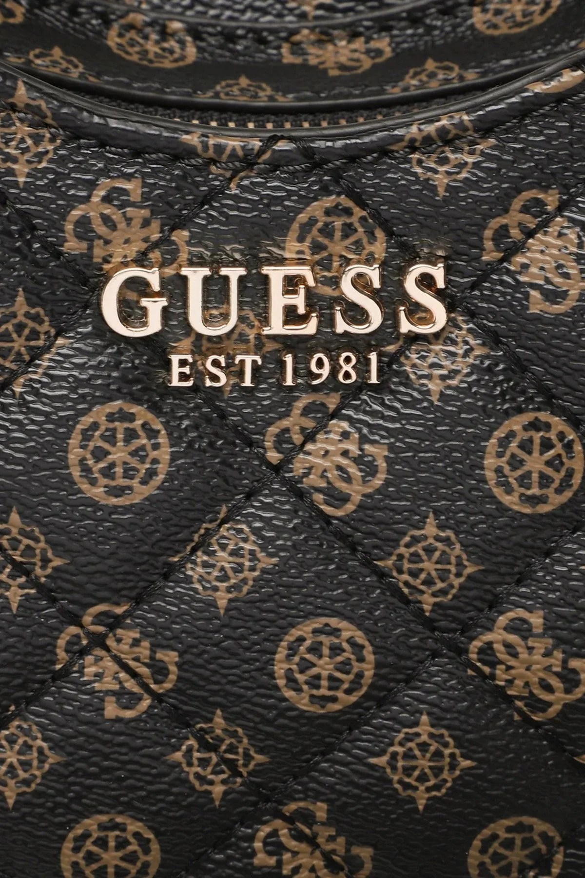 Guess Abey Logolu Zincir Detaylı Bayan Çanta HWPG8558010 MLO SİYAH - 5