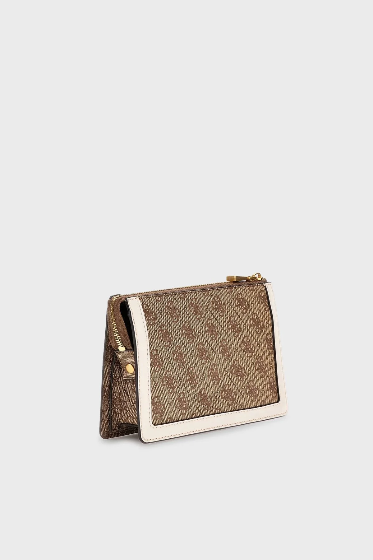 Guess Abey Örgü Detaylı Zincirli Omuz Askılı Bayan Çanta HWSS8558730 LTL KAHVE - 3