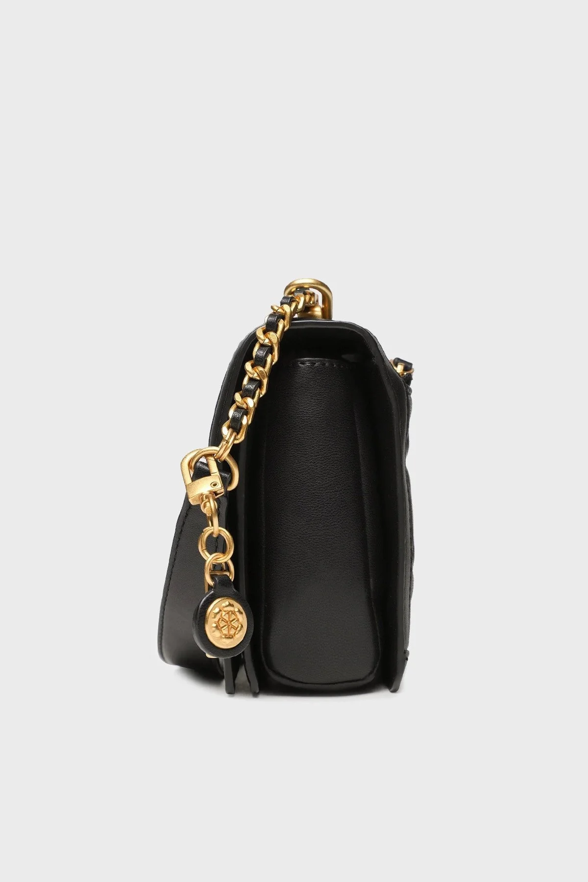 Guess Abey Zincir Detaylı Askılı Mini Bayan Çanta HWQA8558190 BLA SİYAH - 3