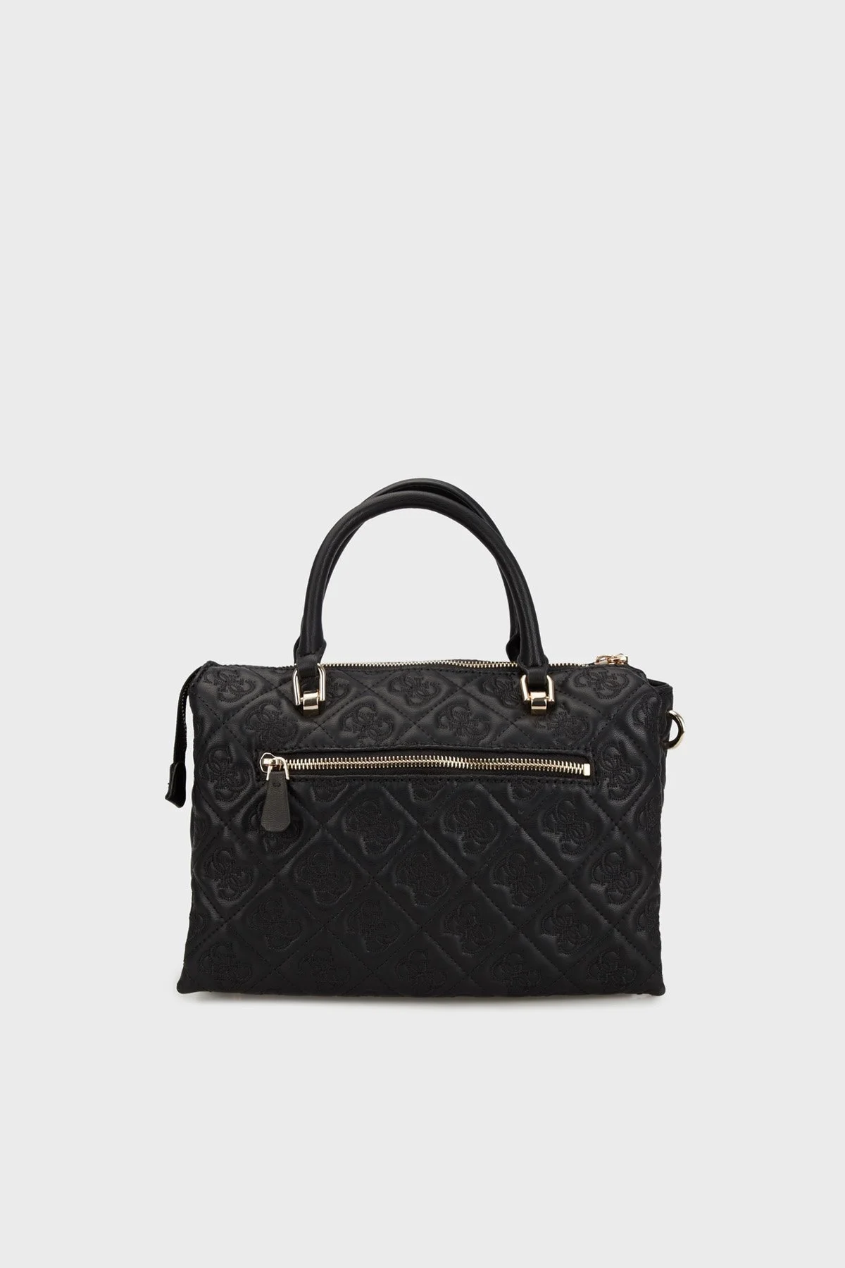 Guess Adelasia 4G Logolu Çıkarılabilir Askılı HWQL9658060 Bayan Çanta HWQL96 58060 BLA SİYAH - 2