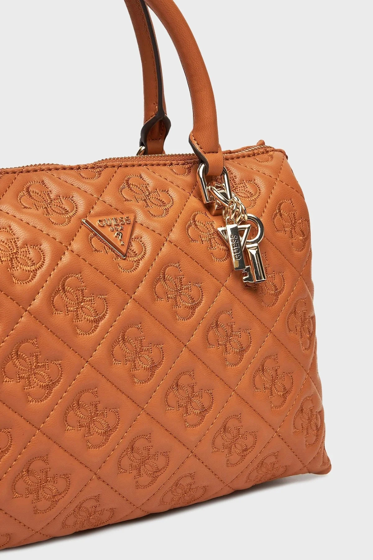 Guess Adelasia 4G Logolu Çıkarılabilir Askılı HWQL9658060 Bayan Çanta HWQL96 58060 CAR TABA - 3