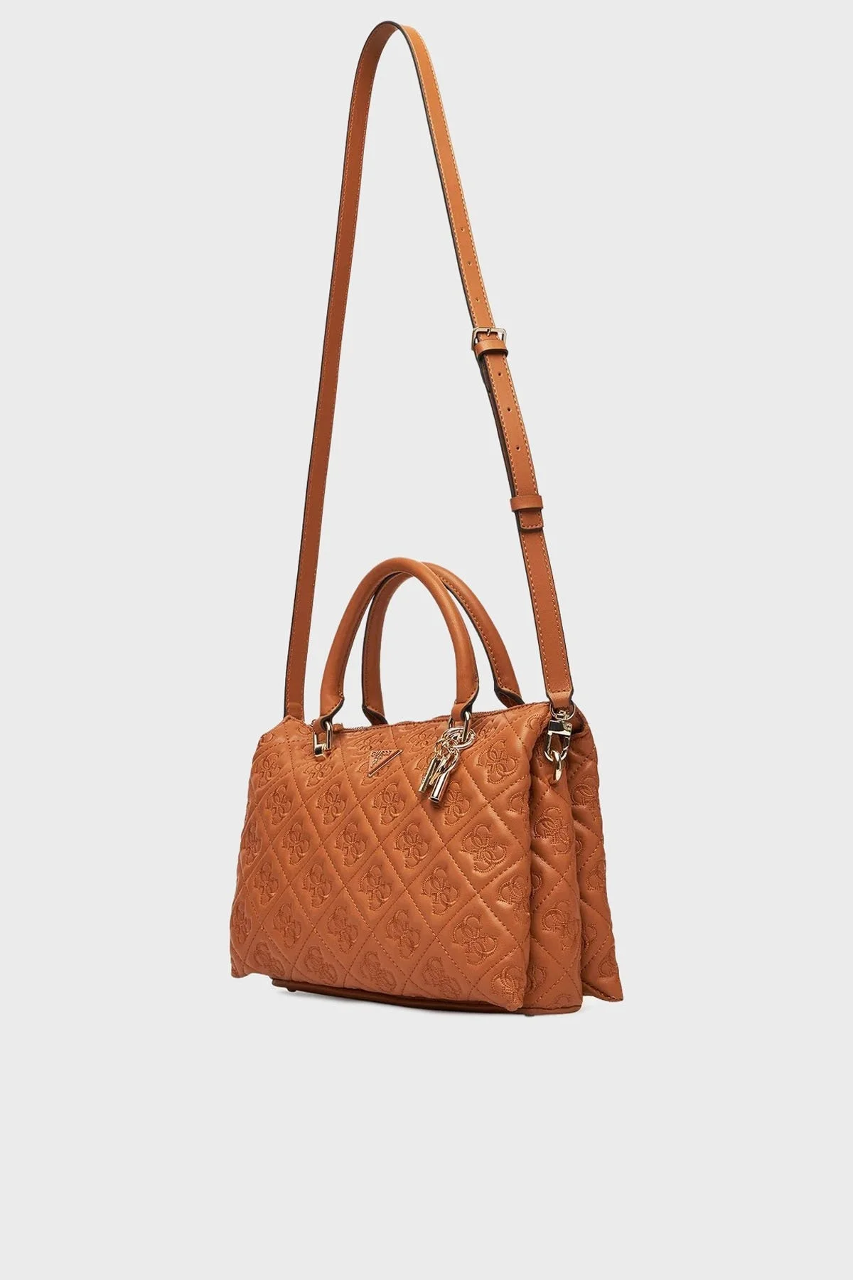 Guess Adelasia 4G Logolu Çıkarılabilir Askılı HWQL9658060 Bayan Çanta HWQL96 58060 CAR TABA - 4