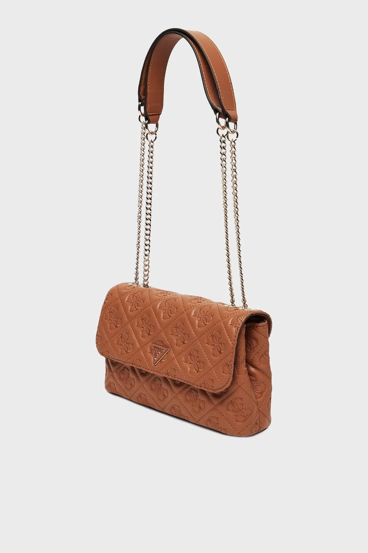 Guess Adelasia 4G Logolu Kapitoneli Zincir Askılı HWQL9658210 Bayan Çanta HWQL96 58210 CAR TABA - 3