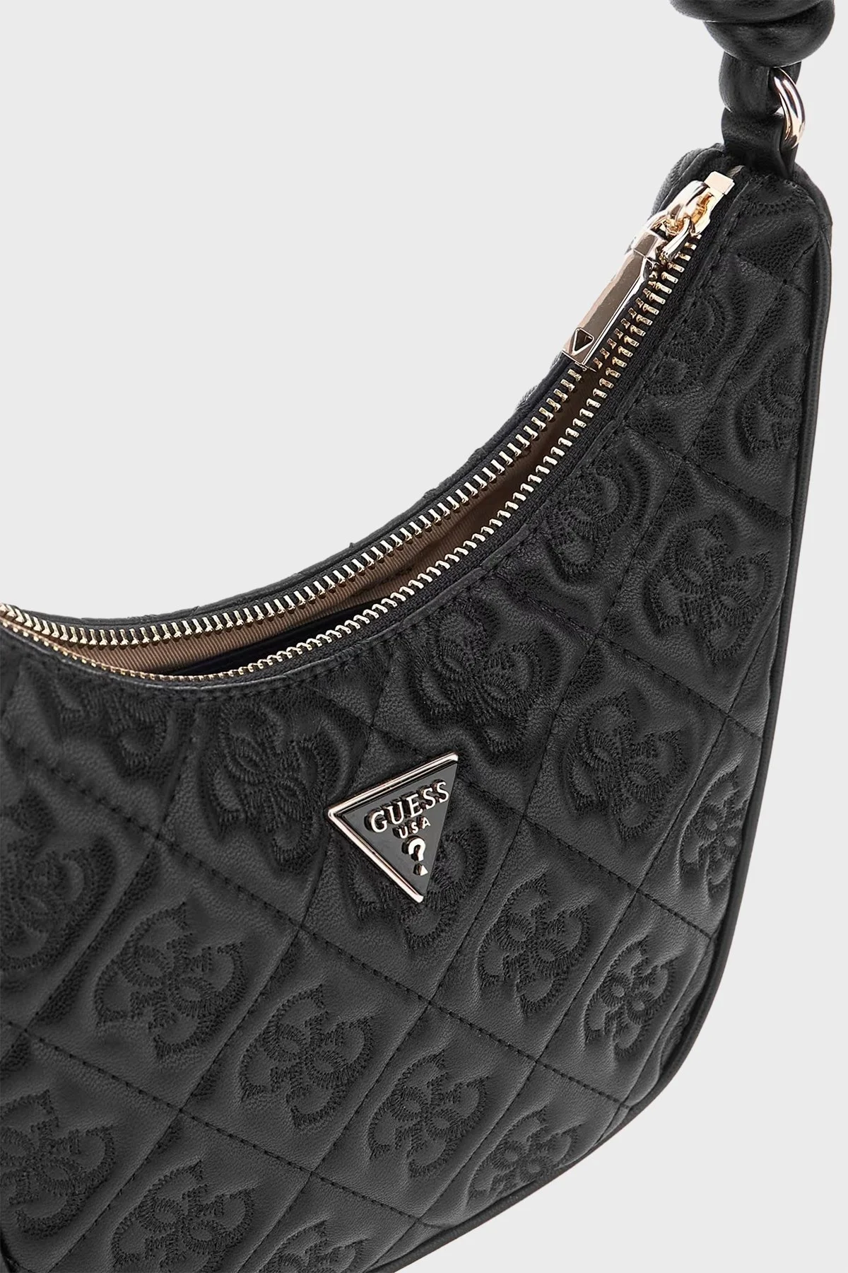 Guess Adelasia Düğüm Detaylı Omuz Askılı HWQL9658180 Bayan Çanta HWQL96 58180 BLA SİYAH - 4