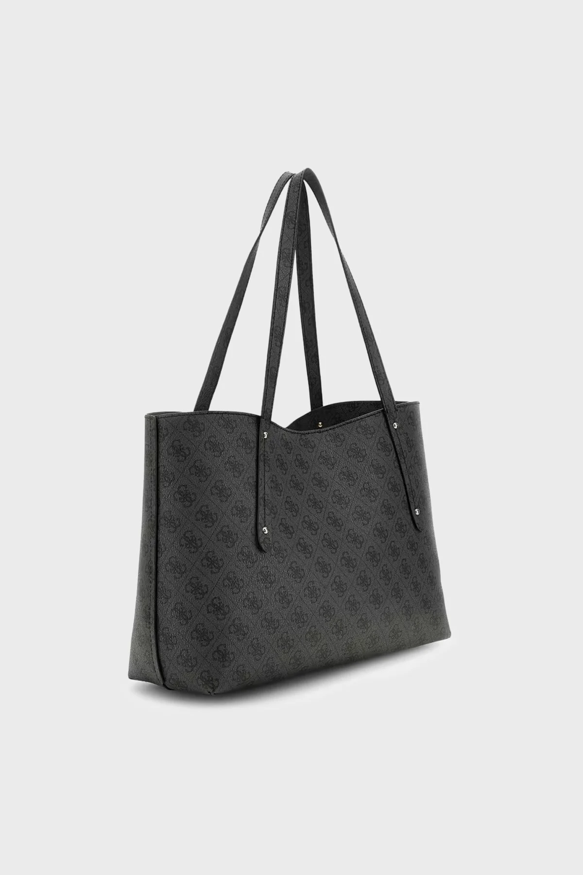 Guess Adrian Logolu Omuz Askılı Tote TWNB2168240 Kadın Çanta TWNB21 68240 CLO Antrasit - 2
