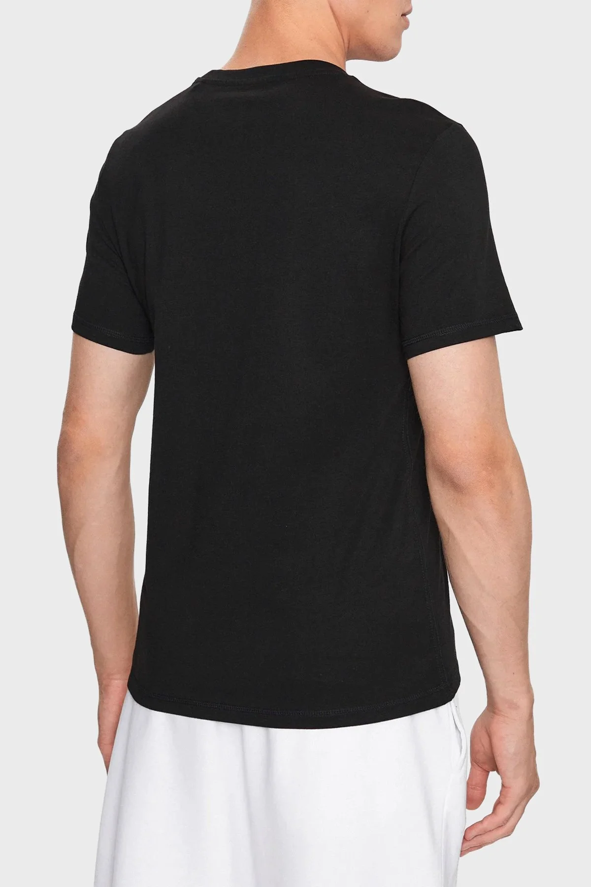 Guess Aidy Pamuklu Slim Fit Bisiklet Yaka M2YI72I3Z14 Erkek T Shirt M2YI72 I3Z14 JBLK Siyah - 3
