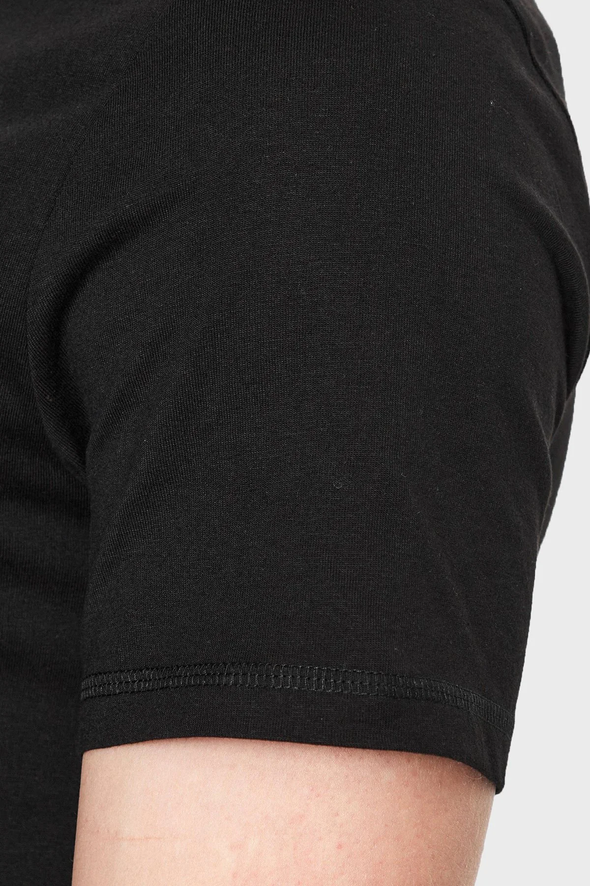 Guess Aidy Pamuklu Slim Fit Bisiklet Yaka M2YI72I3Z14 Erkek T Shirt M2YI72 I3Z14 JBLK Siyah - 5