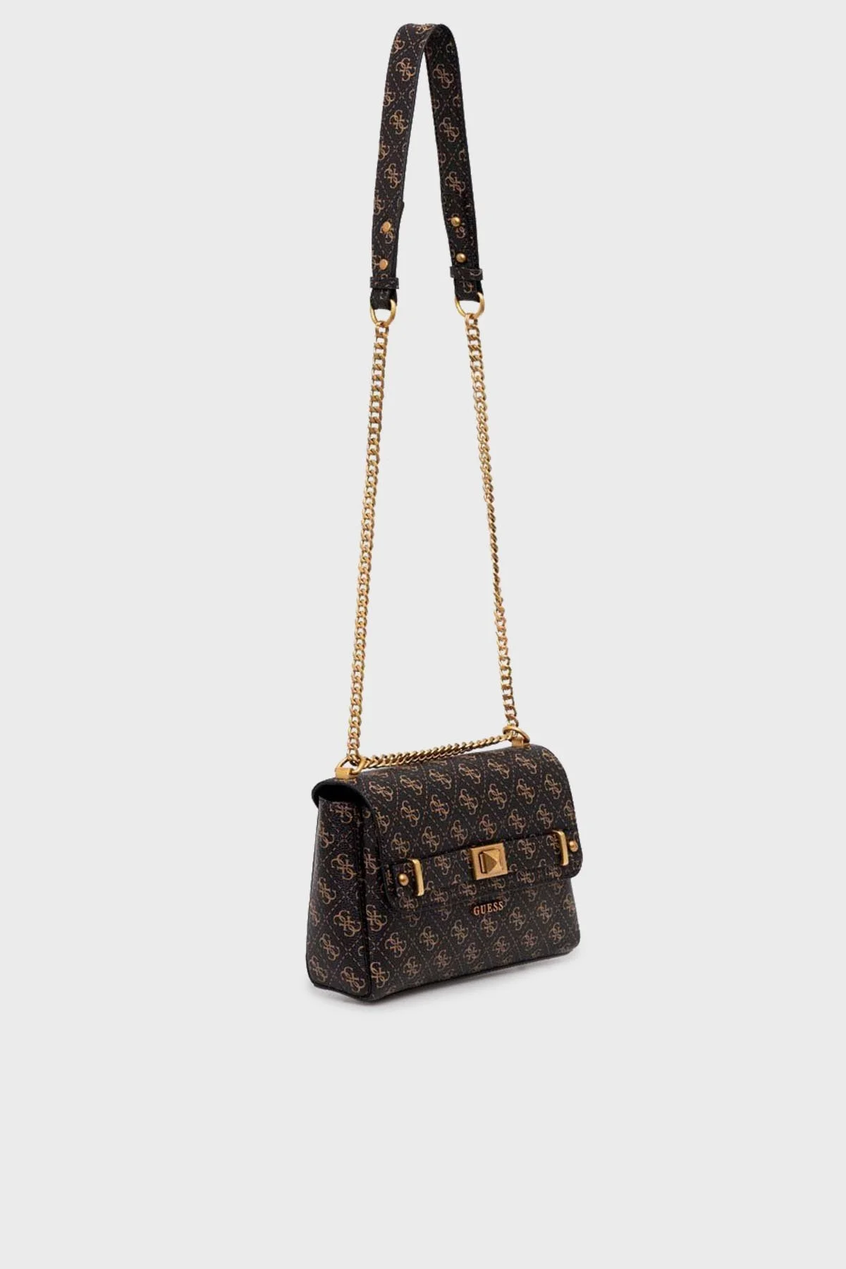 Guess Aieta Ayarlanabilir Omuz Askılı Bayan Çanta HWQB8781210 BNL KAHVE - 2