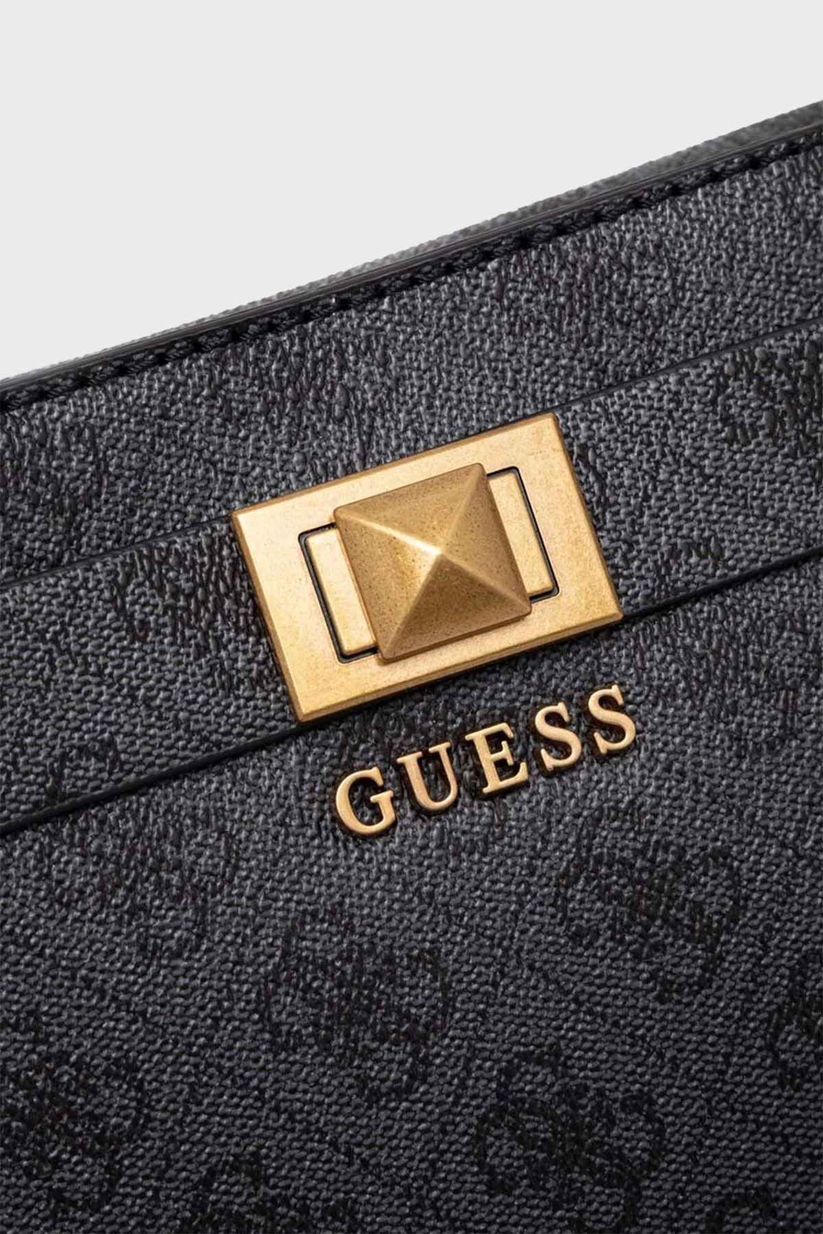 Guess Aieta Ayarlanabilir Omuz Askılı Bayan Çanta HWSB8781130 CLO ANTRASİT - 5
