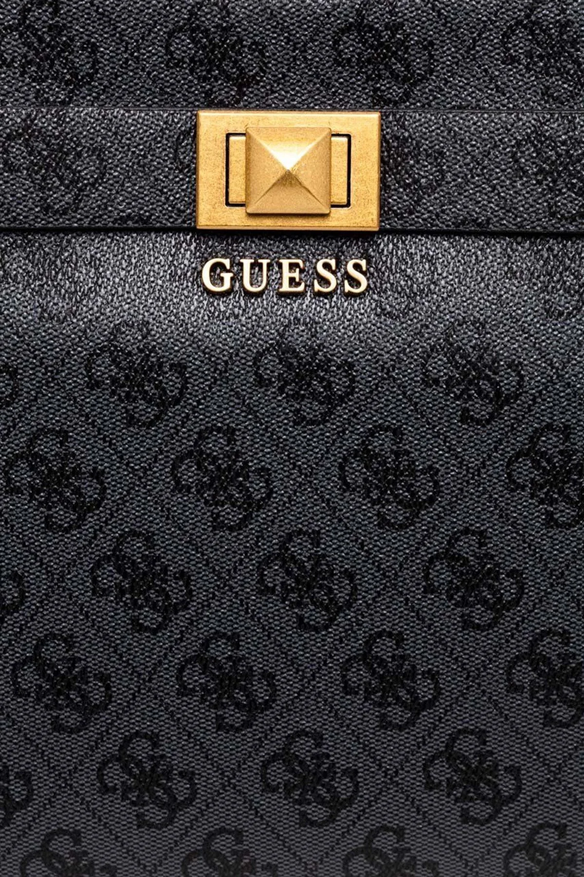 Guess Aieta Logolu Ayarlanabilir Omuz Askılı Bayan Çanta HWSB8781060 CLO ANTRASİT - 3