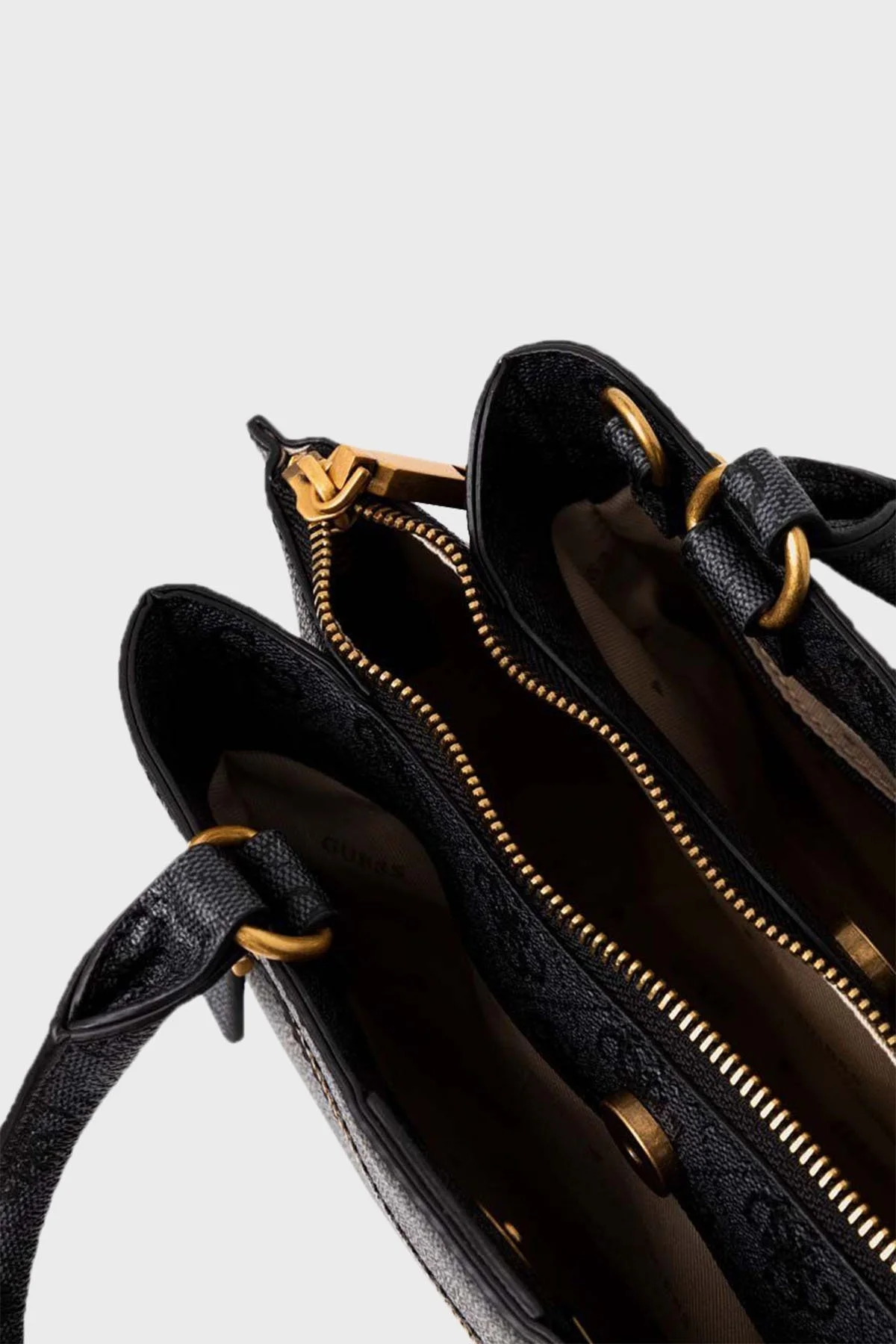 Guess Aieta Logolu Ayarlanabilir Omuz Askılı Bayan Çanta HWSB8781060 CLO ANTRASİT - 5