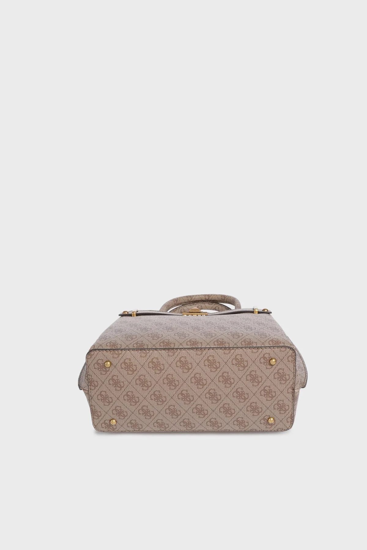 Guess Aieta Logolu Ayarlanabilir Omuz Askılı Bayan Çanta HWSB8781060 LTL KAHVE - 4