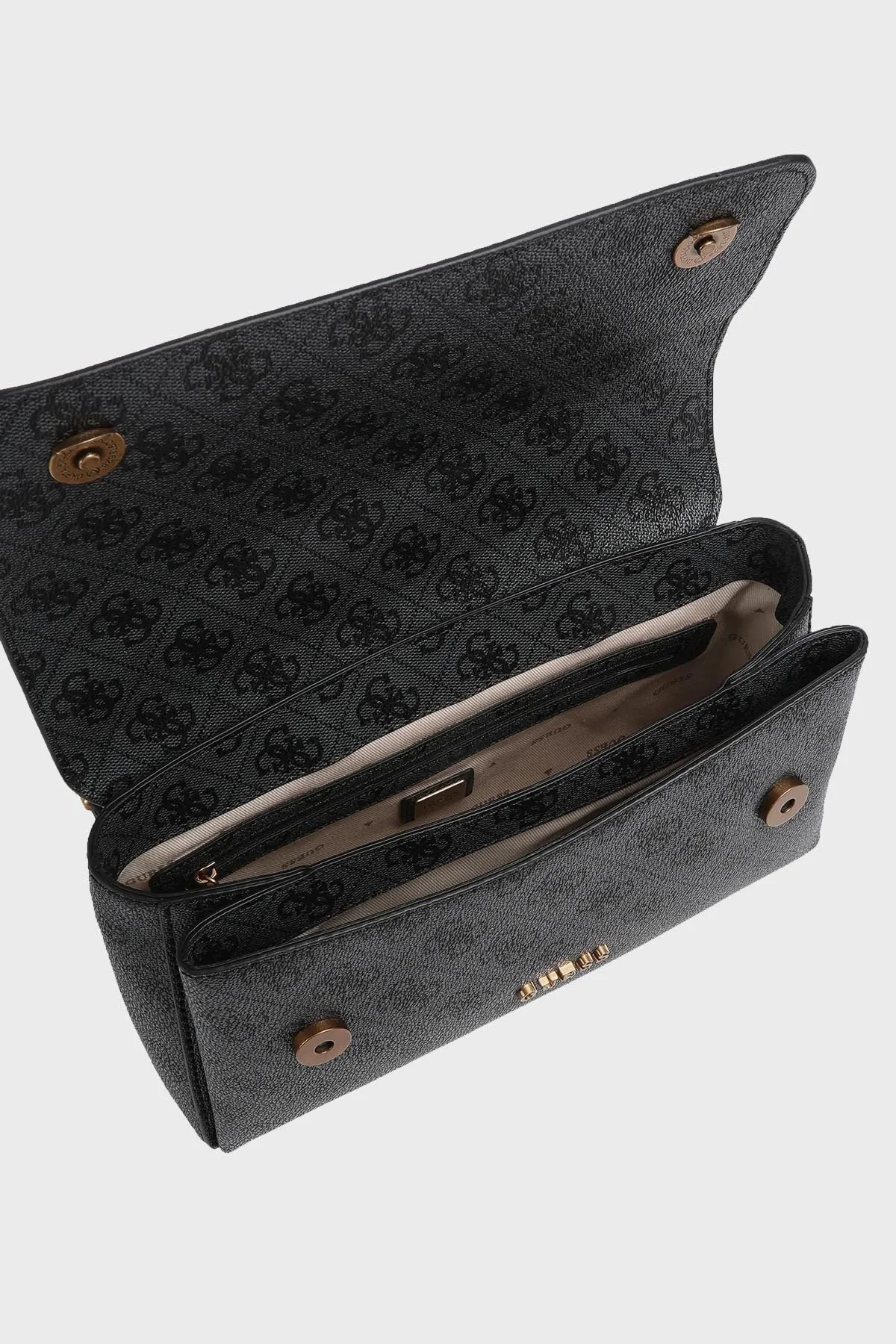 Guess Aieta Logolu Çapraz Askılı Bayan Çanta HWSB8781210 CLO ANTRASİT - 3