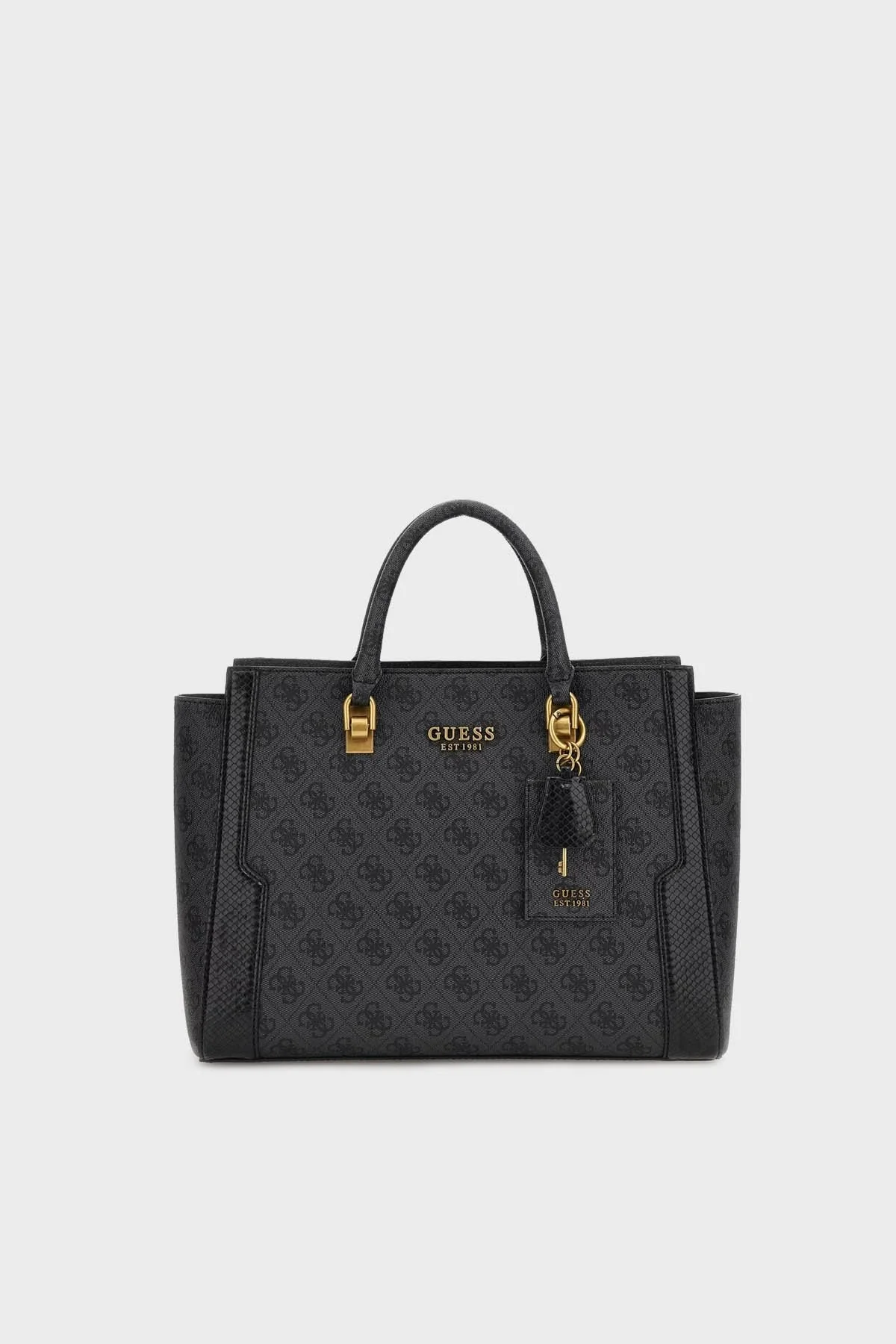 Guess Ajiona Çıkarılabilir Uzatma Askılı Bayan Çanta HWSP8988230 CGK ANTRASİT - 1