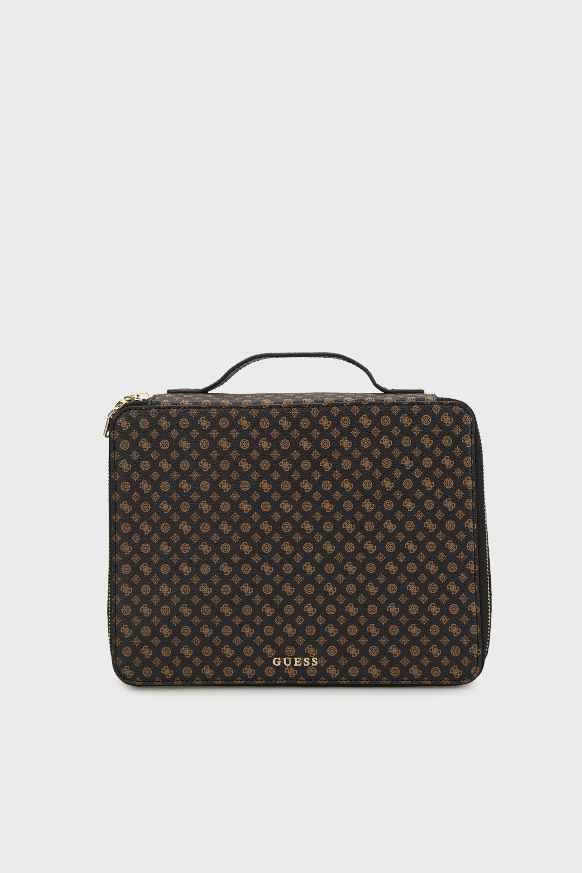 Guess All In One Logolu Fermuarlı Kozmetik PW7480P4450 Bayan Çanta PW7480 P4450 MOM SİYAH - 1