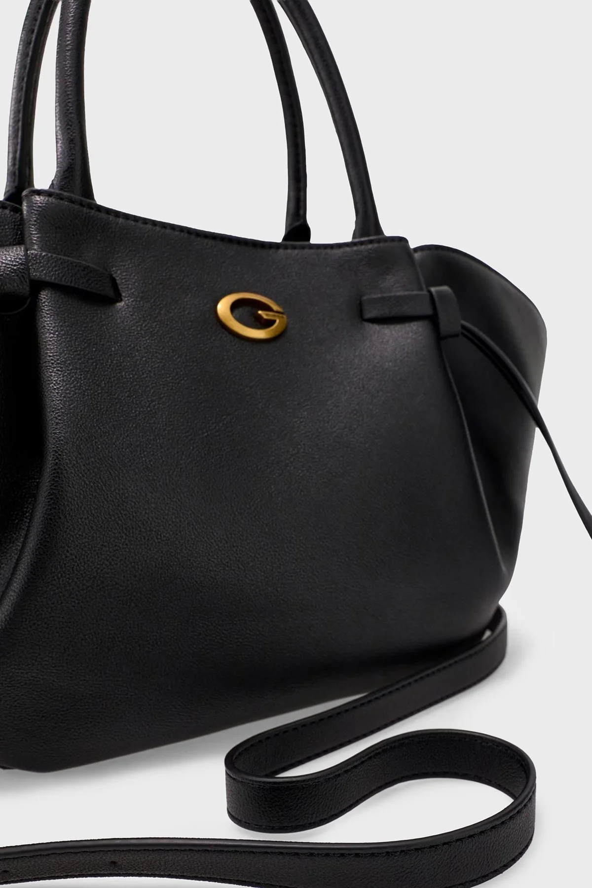 Guess Allegra Logolu Çıkarılabilir Askılı HWBG2237060 Kadın Çanta HWBG22 37060 BLA Siyah - 4
