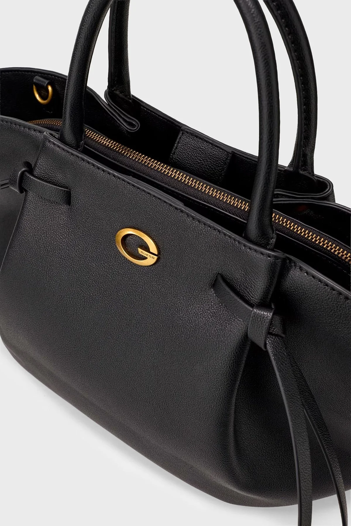 Guess Allegra Logolu Çıkarılabilir Askılı HWBG2237060 Kadın Çanta HWBG22 37060 BLA Siyah - 5