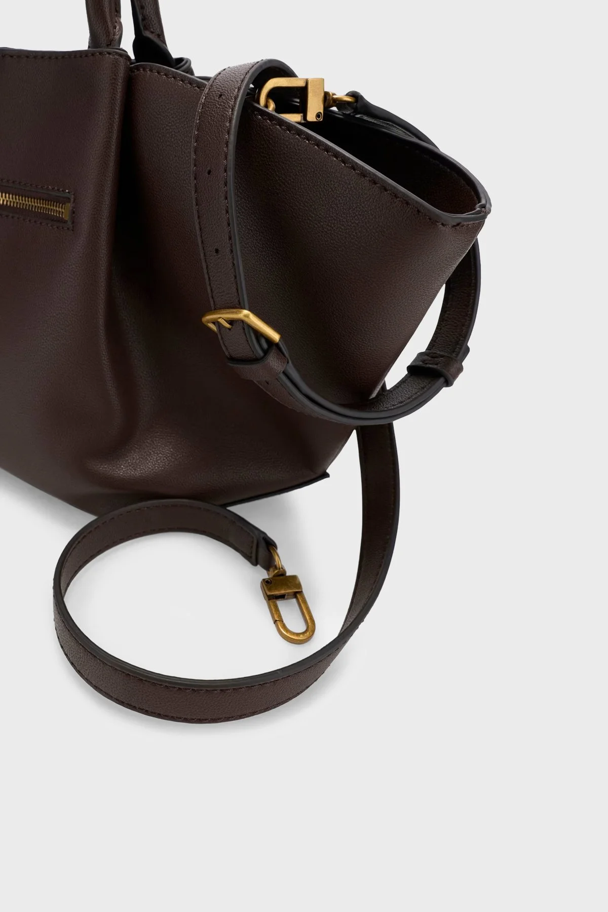 Guess Allegra Logolu Çıkarılabilir Askılı HWBG2237060 Kadın Çanta HWBG22 37060 BRO Kahve - 3