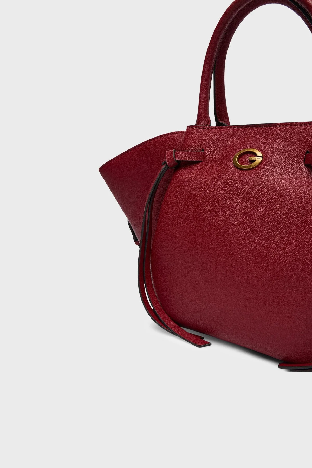 Guess Allegra Logolu Çıkarılabilir Askılı HWBG2237060 Kadın Çanta HWBG22 37060 RED Kırmızı - 6