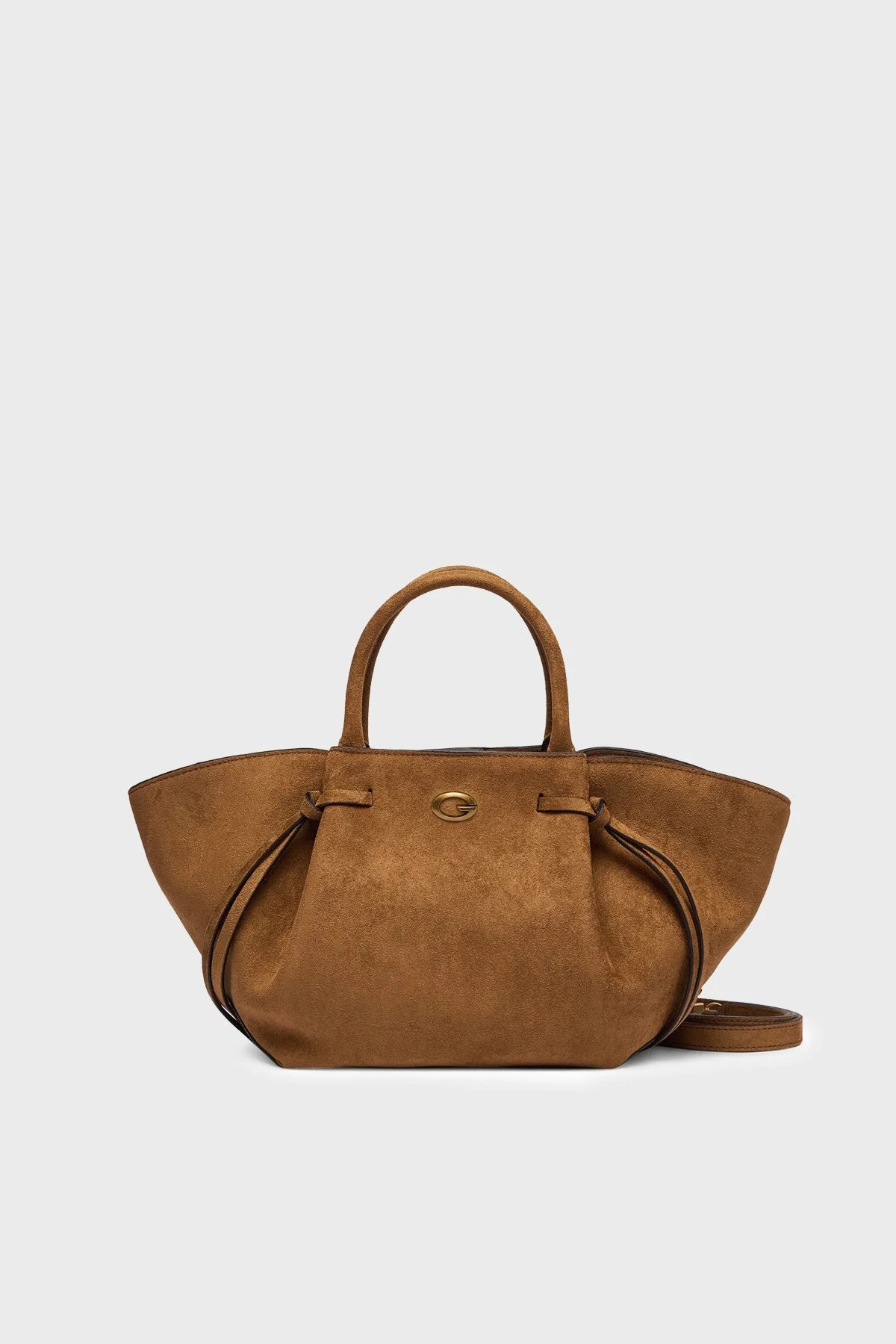 Guess Allegra Logolu Çıkarılabilir Askılı HWSG2237060 Kadın Çanta HWSG22 37060 COG Taba - 1