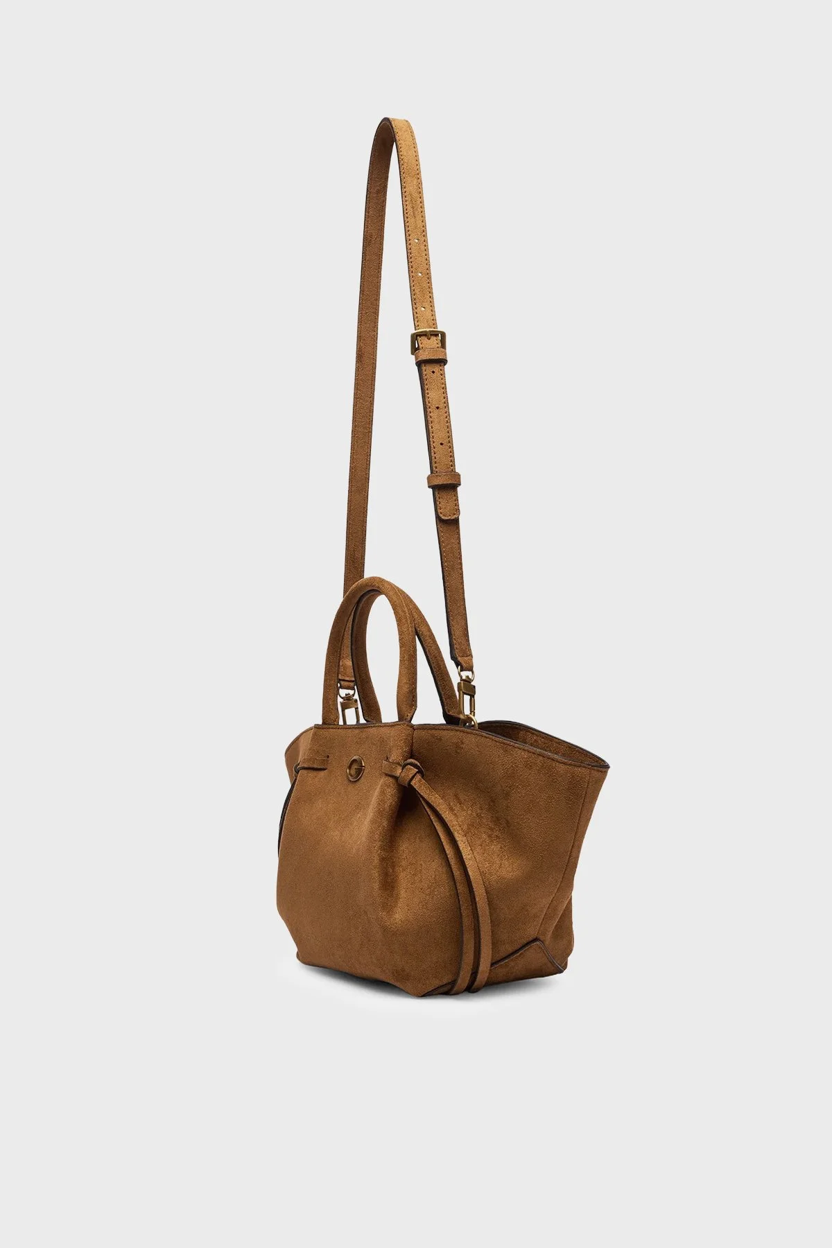 Guess Allegra Logolu Çıkarılabilir Askılı HWSG2237060 Kadın Çanta HWSG22 37060 COG Taba - 5