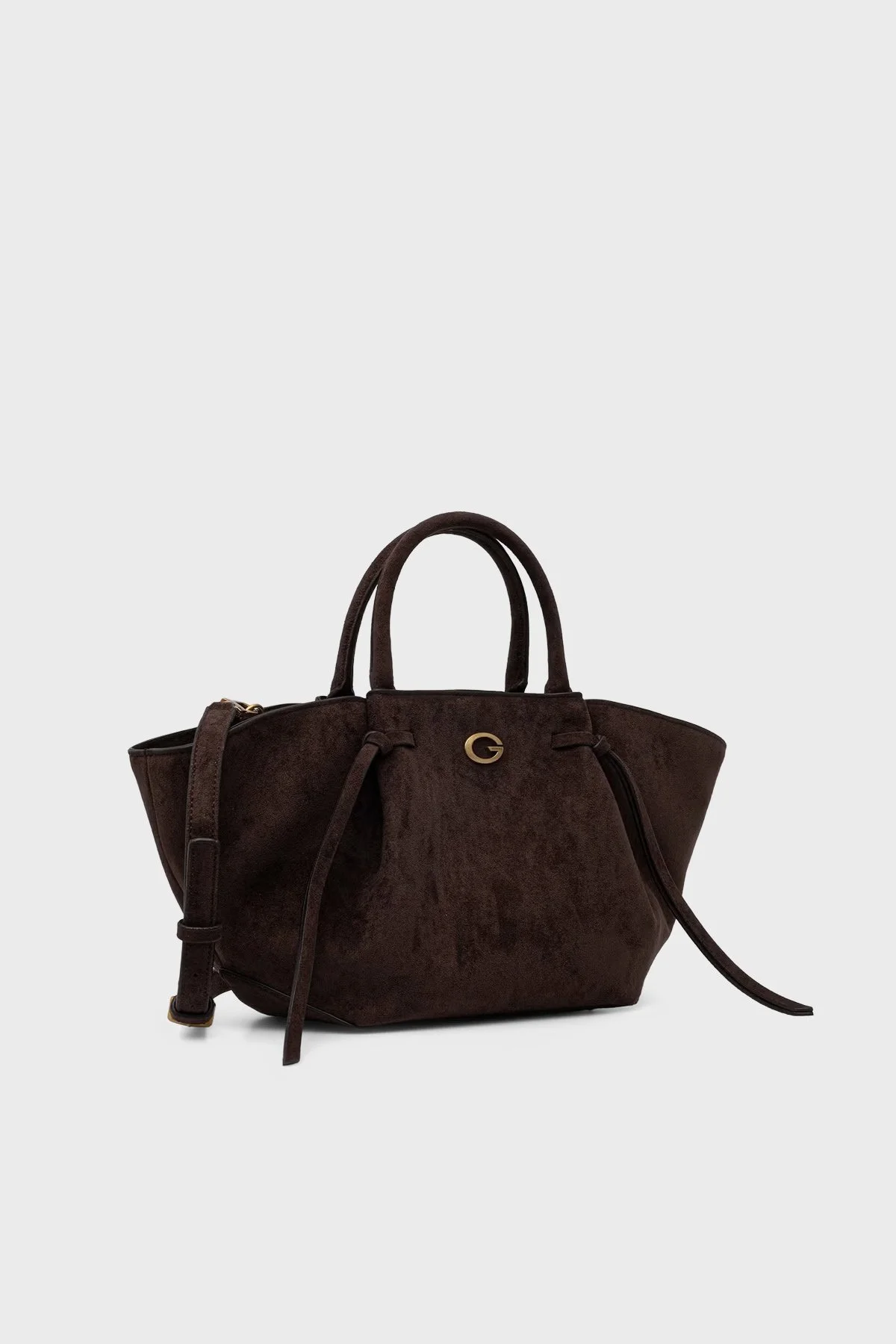 Guess Allegra Logolu Çıkarılabilir Askılı HWSG2237060 Kadın Çanta HWSG22 37060 ESP Kahve - 2