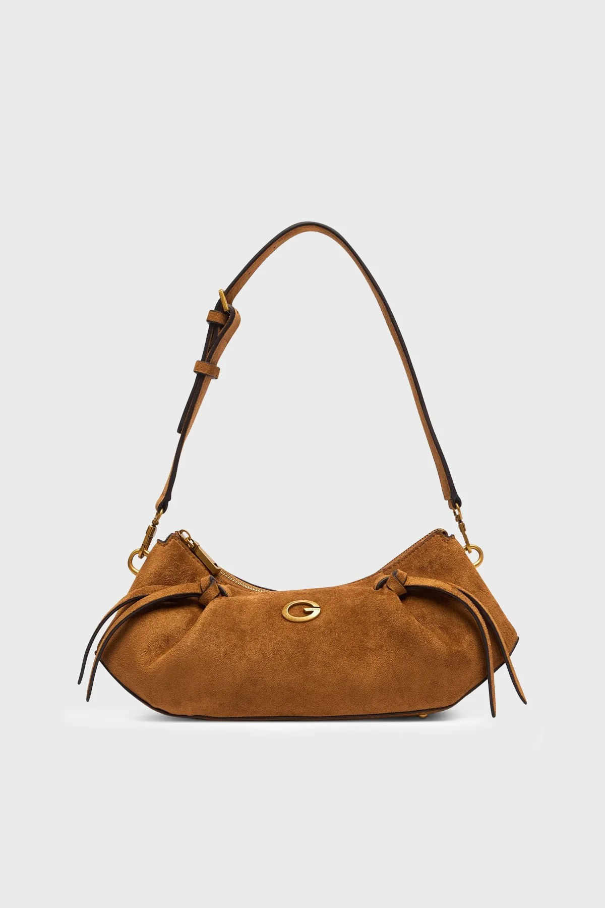 Guess Allegra Logolu Omuz Askılı HWSG2237180 Kadın Çanta HWSG22 37180 COG Taba - 1