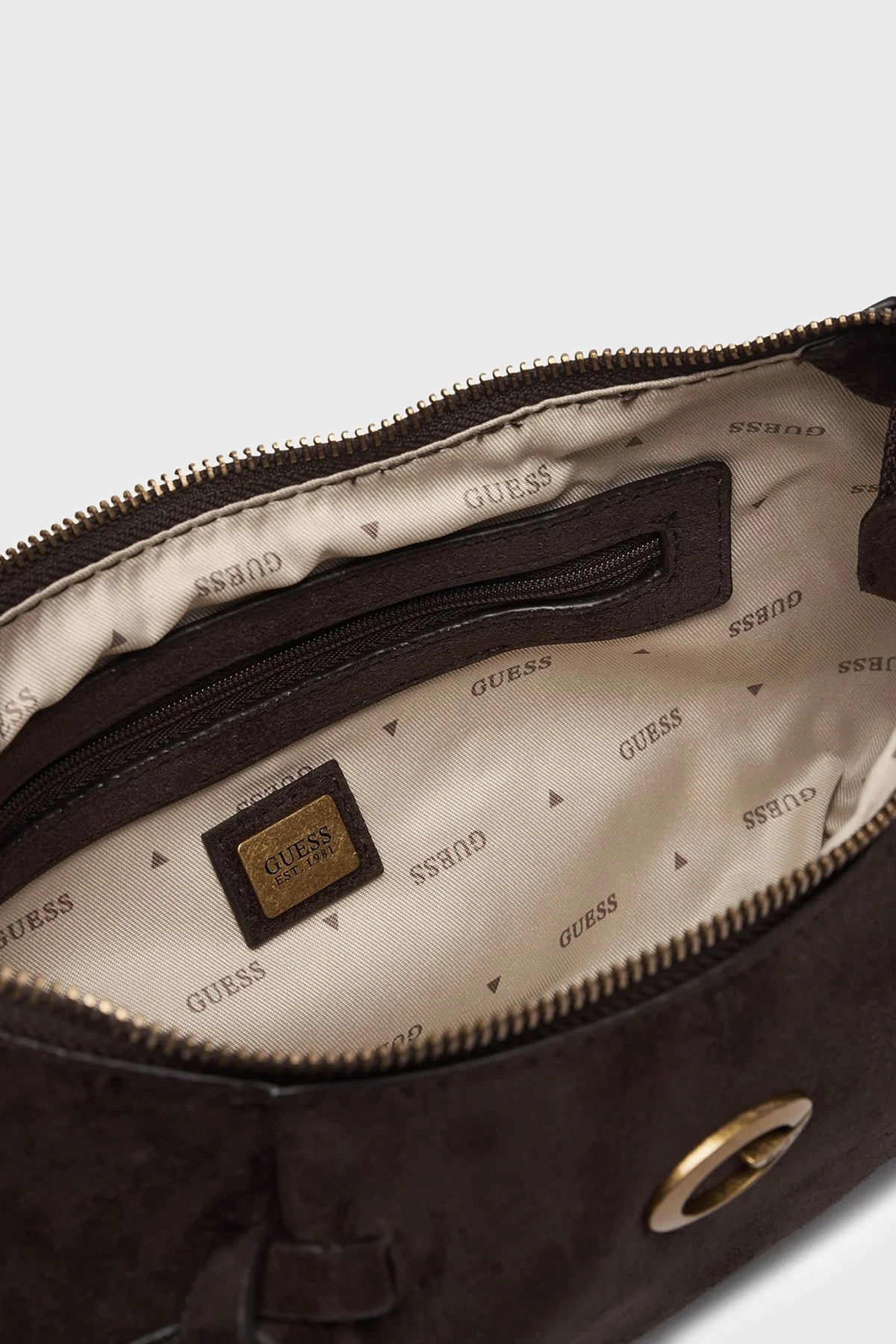 Guess Allegra Logolu Omuz Askılı HWSG2237180 Kadın Çanta HWSG22 37180 ESP Kahve - 4