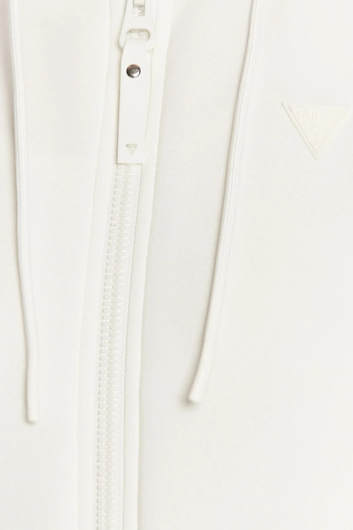 Guess Allie Regular Fit Kapüşonlu Arkası Üçgen Logolu V3RQ11K7UW2 Bayan Sweat V3RQ11 K7UW2 G6K5 EKRU - 10