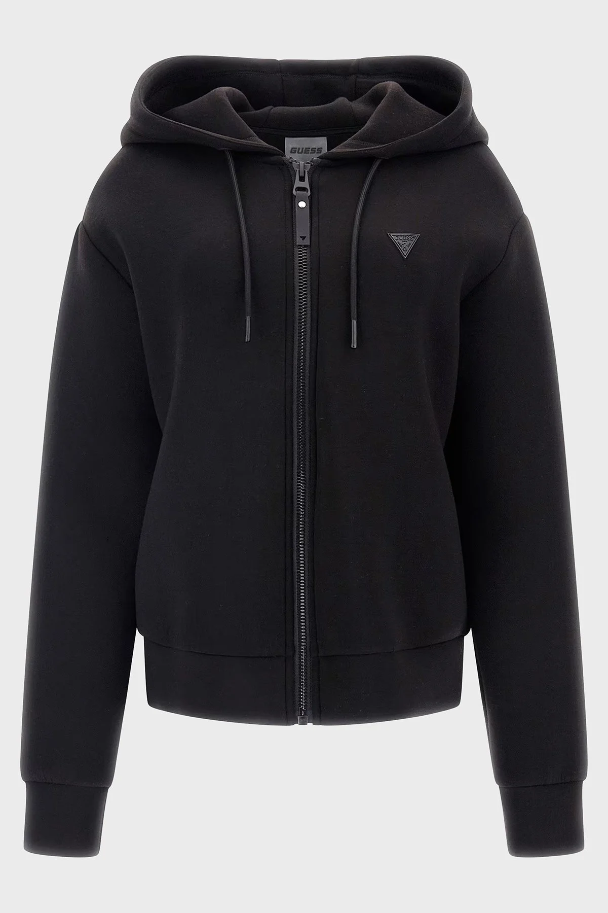 Guess Allie Regular Fit Kapüşonlu Uzun Kollu Spor Bayan Sweat V3RQ11K7UW2 JBLK SİYAH - 4