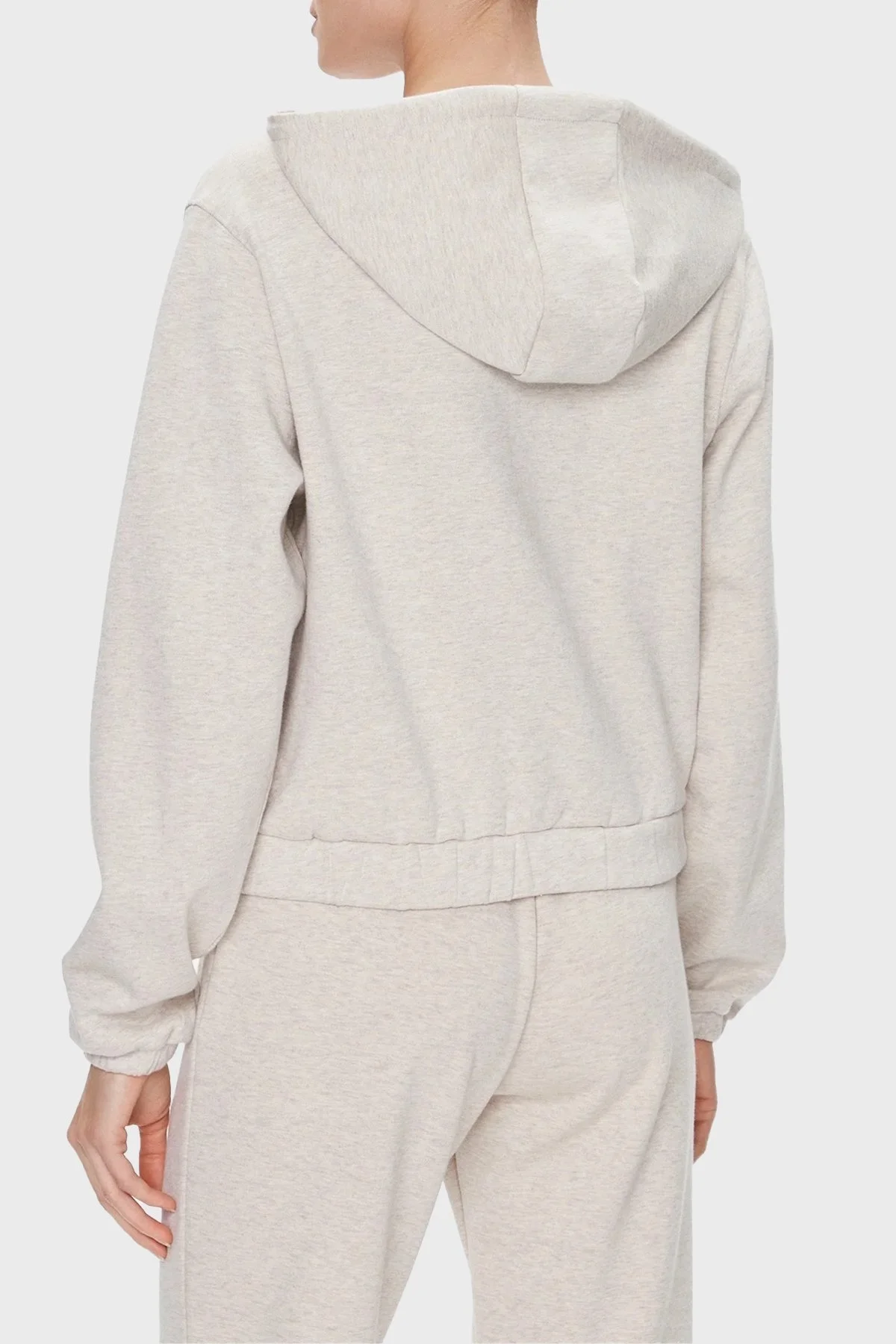 Guess Allycia Kapüşonlu Cropped Fit V4RQ02KC3D2 Bayan Sweat V4RQ02 KC3D2 H10J TAŞ - 2