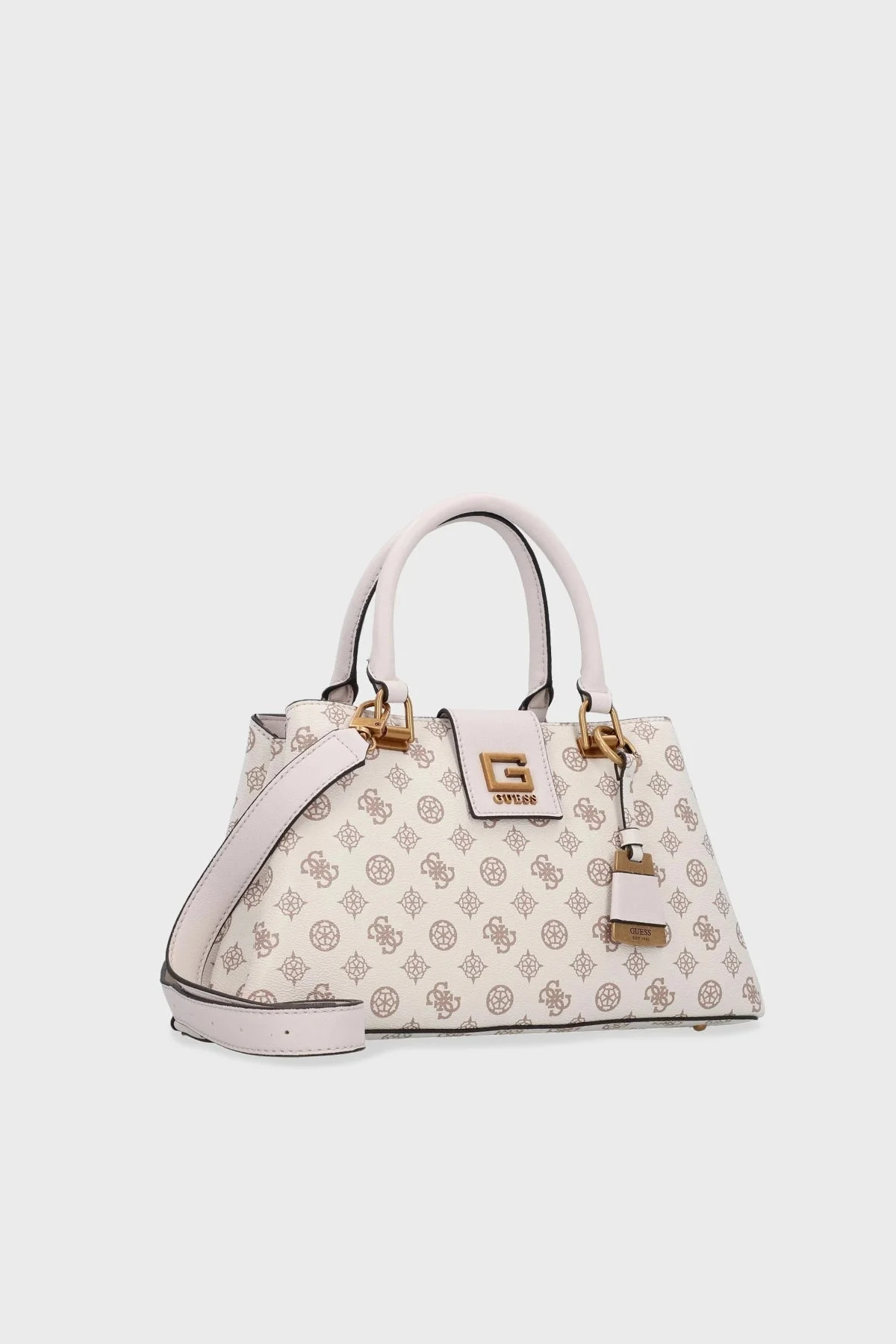 Guess Alva Logolu Çıkarılabilir Omuz Askılı Bayan Çanta HWPB8676060 CRG BEJ - 2