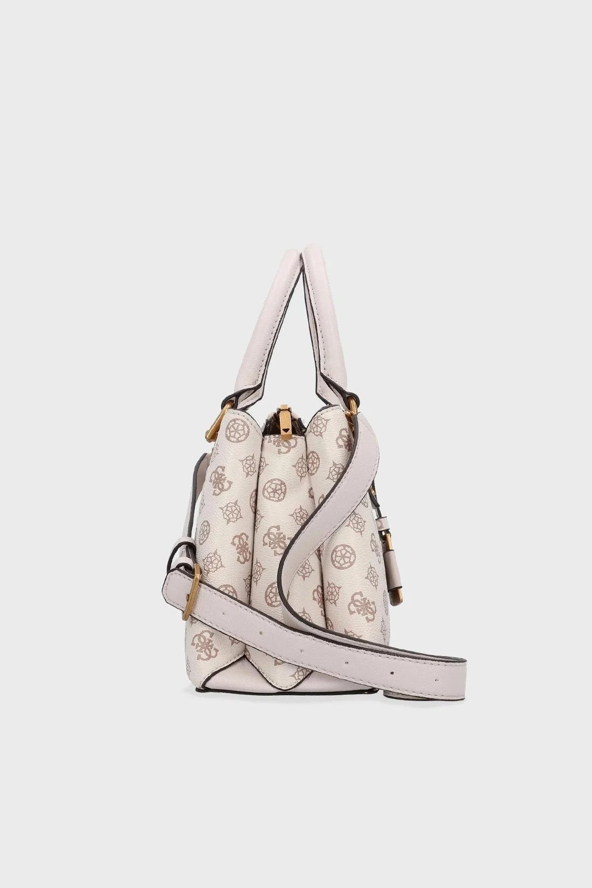 Guess Alva Logolu Çıkarılabilir Omuz Askılı Bayan Çanta HWPB8676060 CRG BEJ - 3