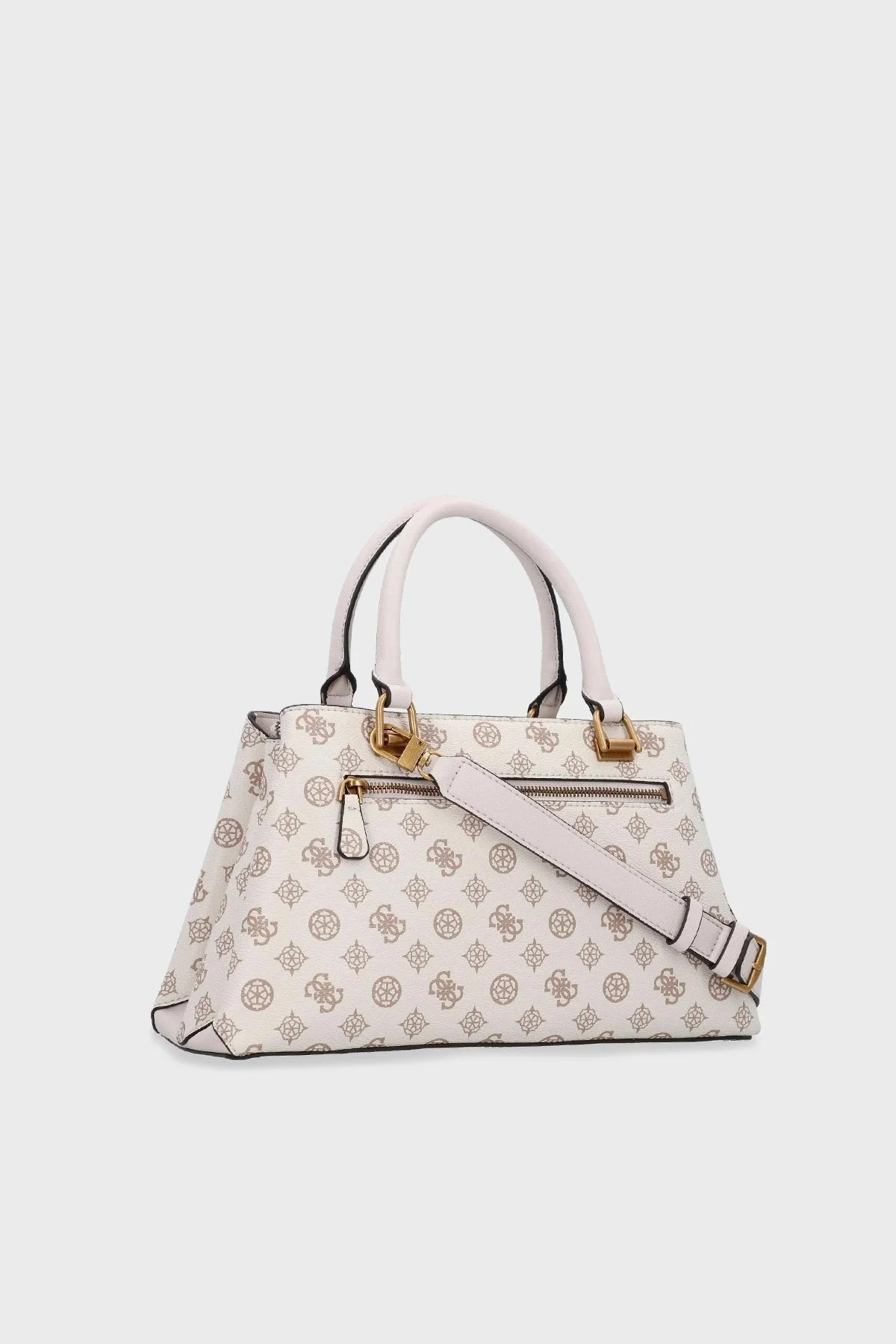 Guess Alva Logolu Çıkarılabilir Omuz Askılı Bayan Çanta HWPB8676060 CRG BEJ - 4