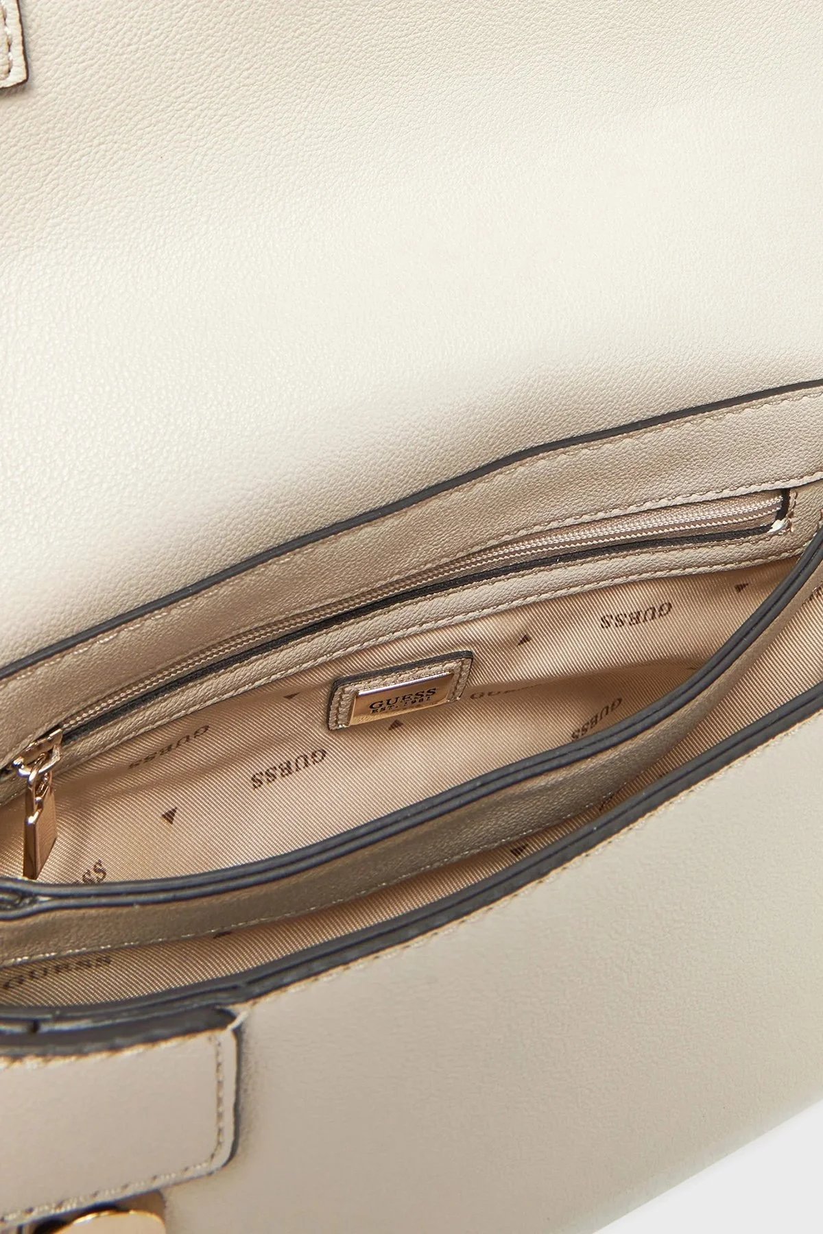 Guess Anadela Logolu Ayarlanabilir Zincir Askılı HWBG9633210 Bayan Çanta HWBG96 33210 TAU BEJ - 7