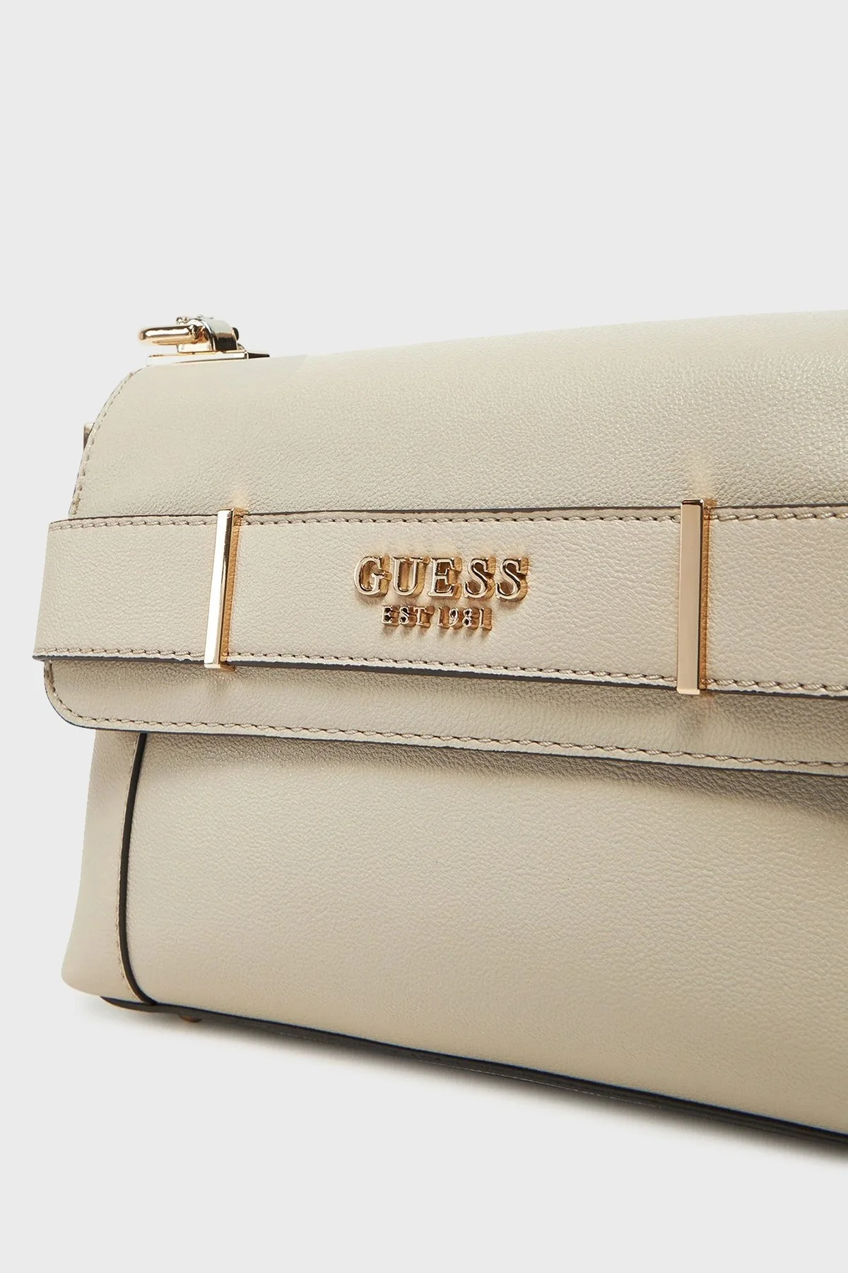 Guess Anadela Logolu Ayarlanabilir Zincir Askılı HWBG9633210 Bayan Çanta HWBG96 33210 TAU BEJ - 8