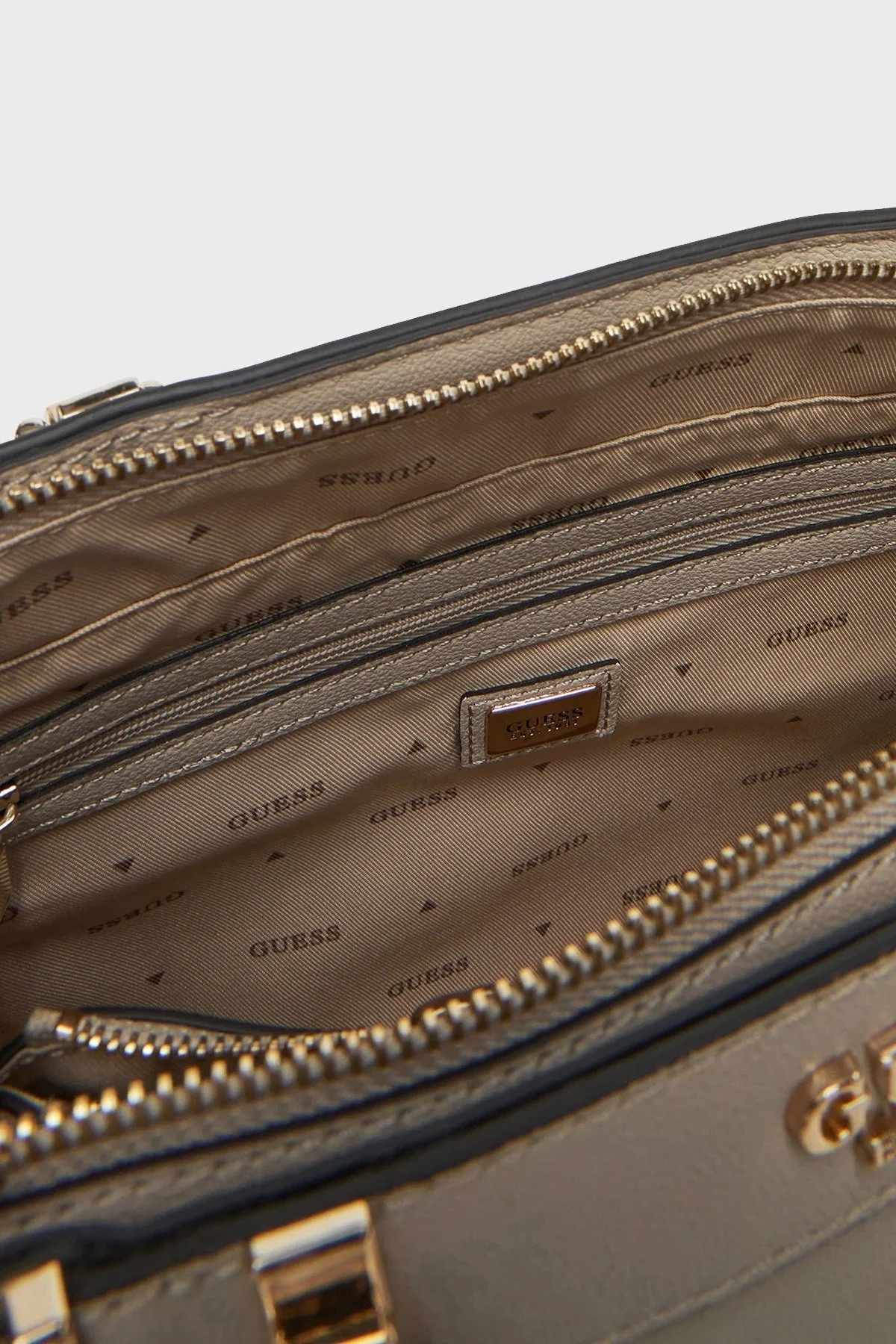 Guess Anadela Logolu Çıkarılabilir Askılı HWBG9633060 Bayan Çanta HWBG96 33060 TAU BEJ - 7