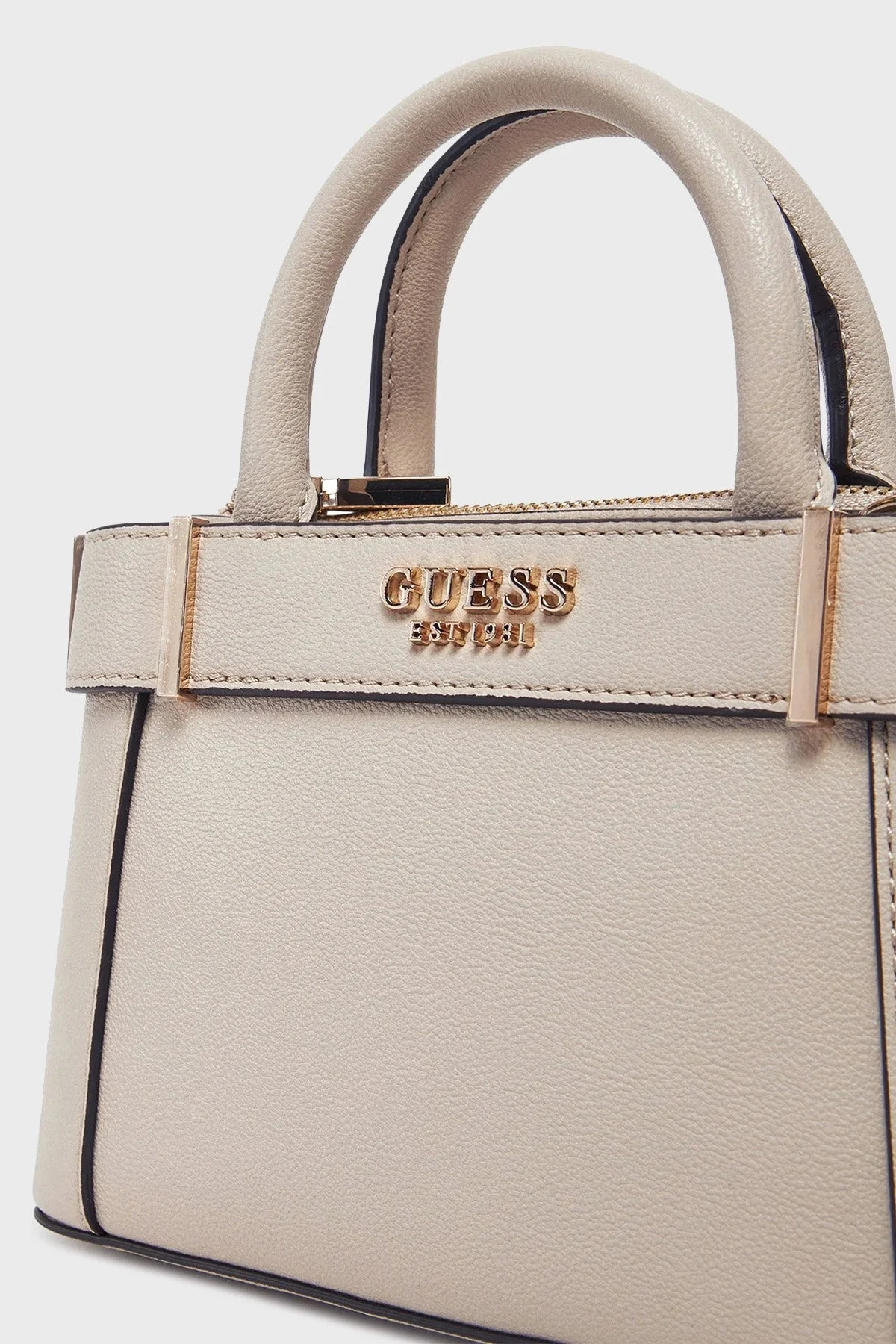 Guess Anadela Logolu Çıkarılabilir Askılı HWBG9633760 Bayan Çanta HWBG96 33760 TAU BEJ - 4